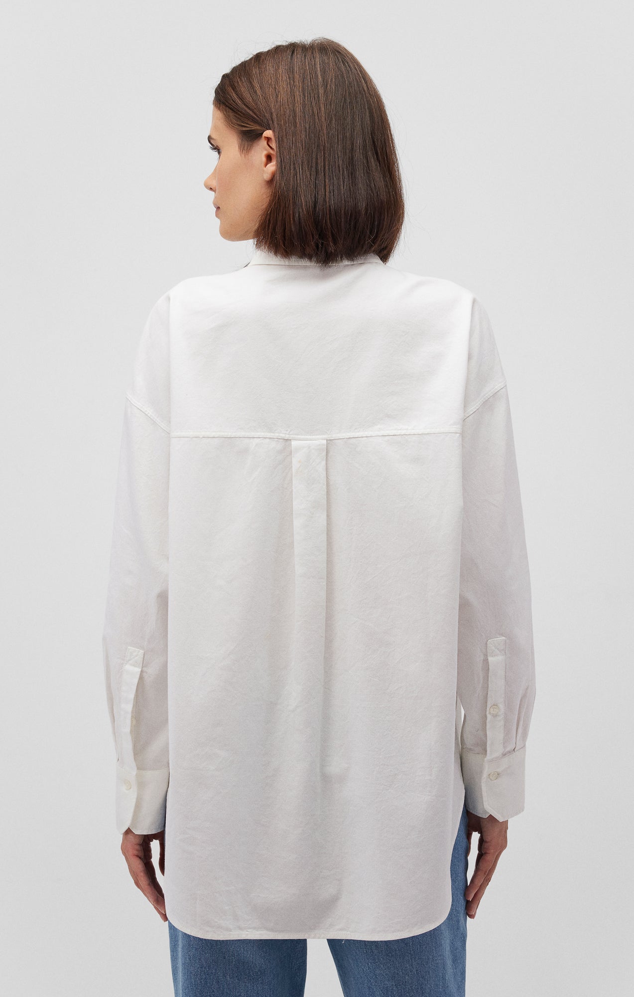 ONE POCKET BUTTON-UP SHIRT IN WHITE - Mavi Jeans