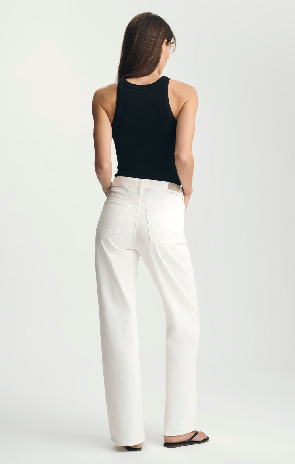 TAYLOR STRAIGHT LEG IN OFF-WHITE CLASSIC BLUE - Mavi Jeans