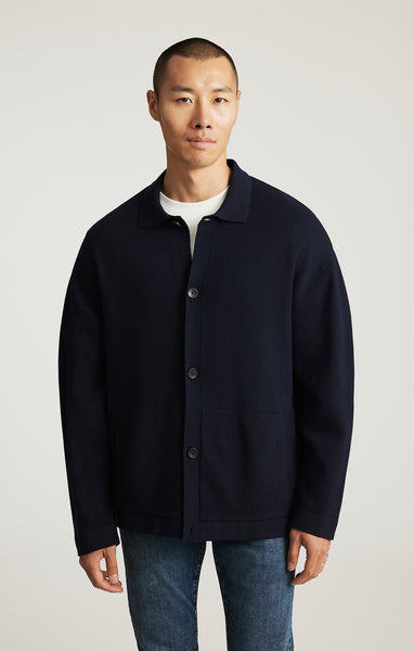 Mavi Men's Pocket Cardigan In Total Eclipse – Mavi Canada