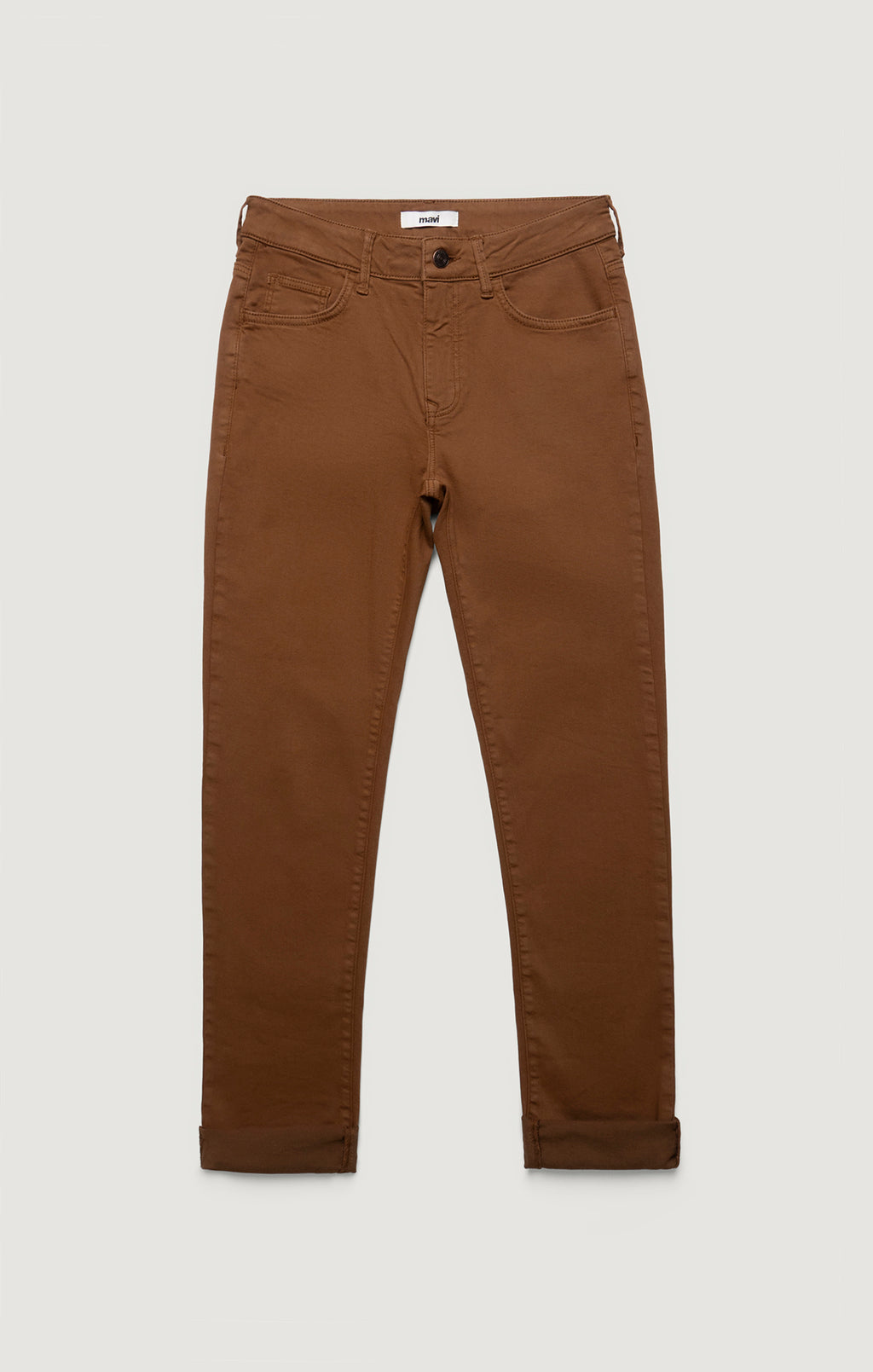 KATHLEEN SLIM BOYFRIEND IN CAMEL FLEX BLUE - Mavi Jeans