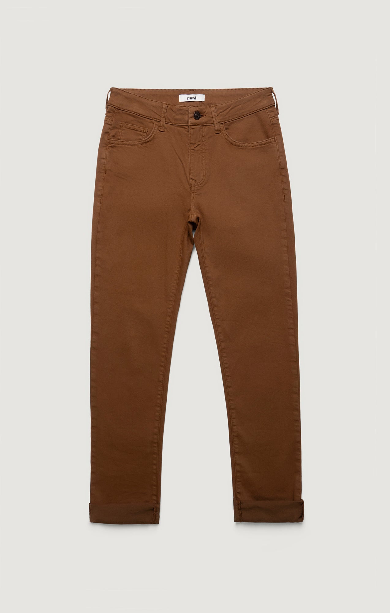 KATHLEEN SLIM BOYFRIEND IN CAMEL FLEX BLUE - Mavi Jeans