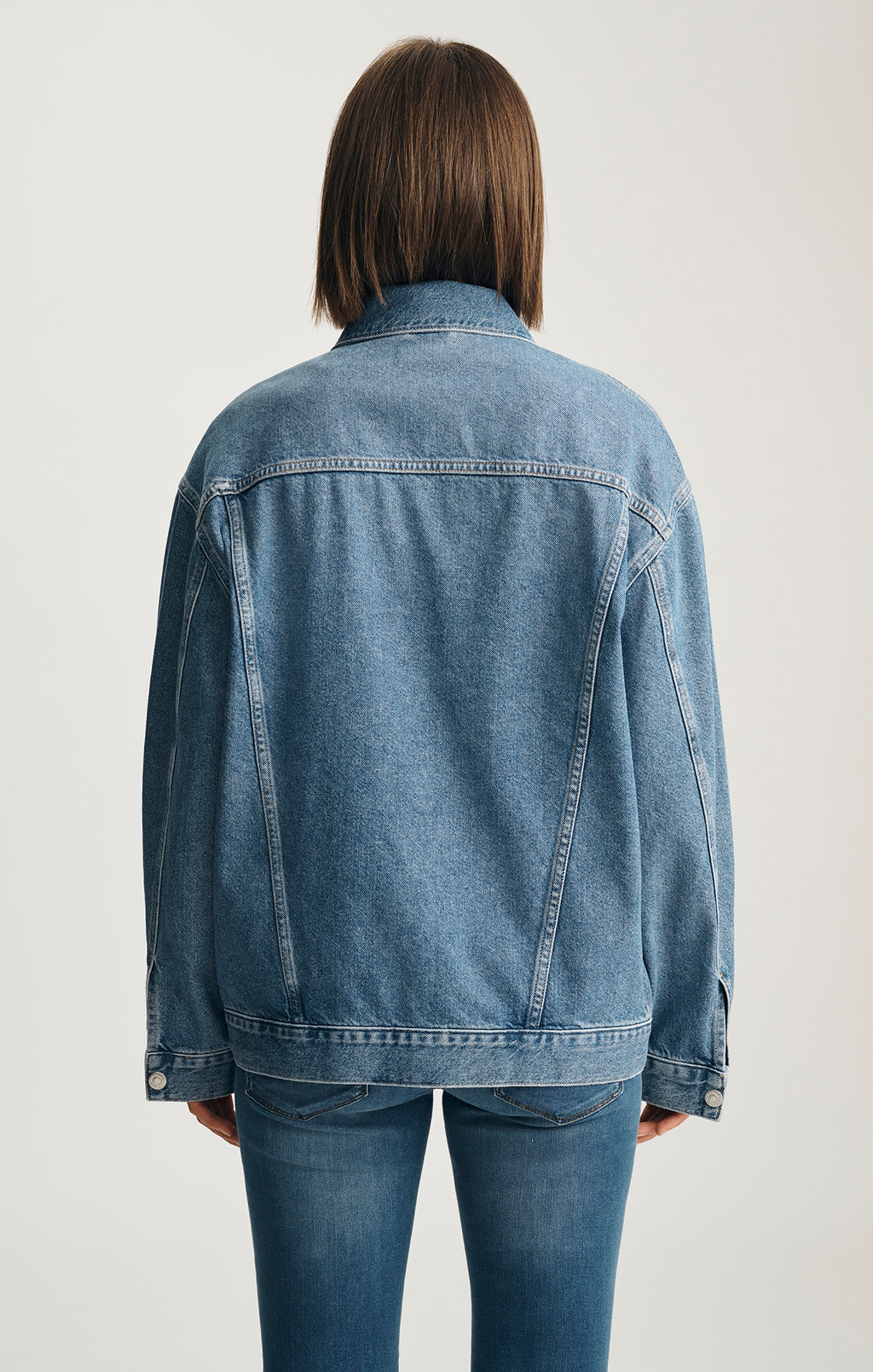 LUNA DENIM JACKET IN MID BLUE 90S - Mavi Jeans