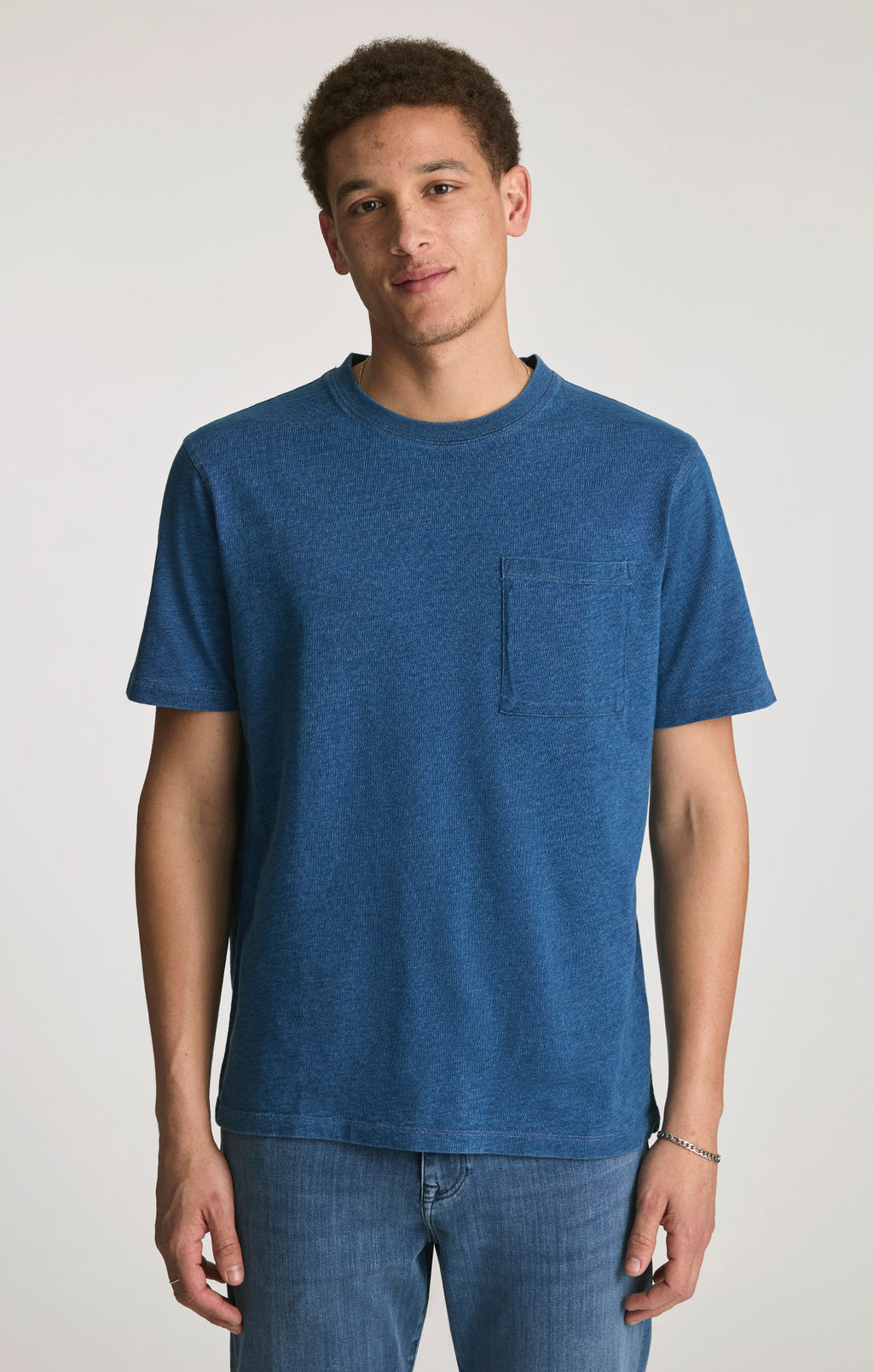 POCKET T-SHIRT IN INDIGO - Mavi Jeans