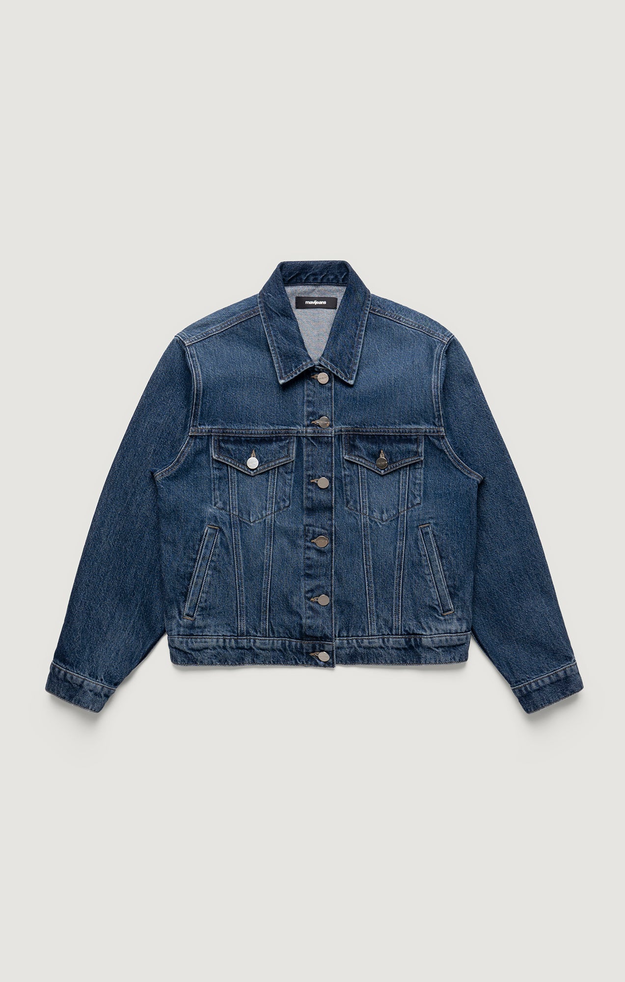 Mavi Women's Ruby Denim Jacket In Dark Blue Icon – Mavi Canada