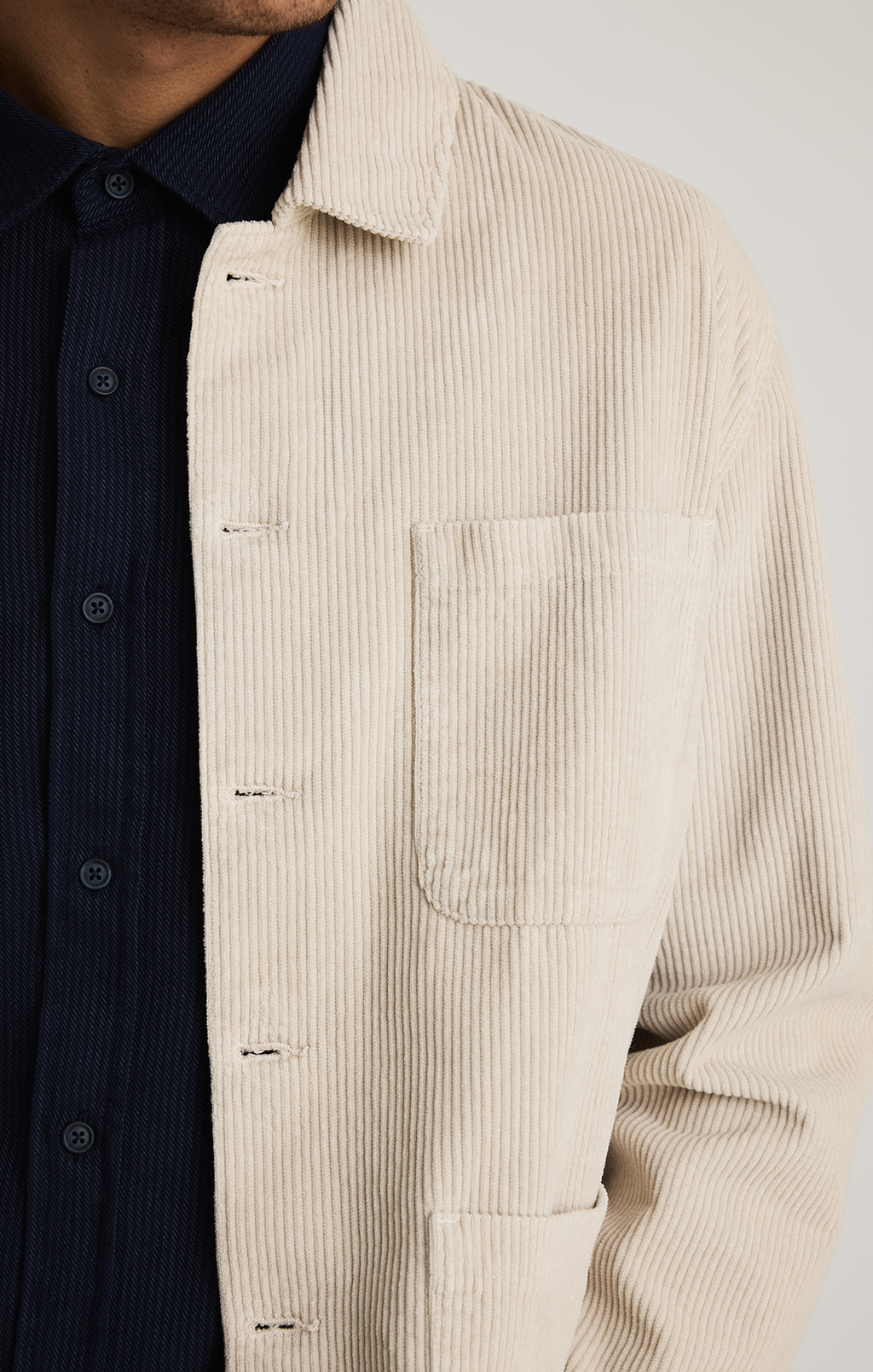 BUTTON-UP OVERSHIRT IN MOONSTRUCK - Mavi Jeans