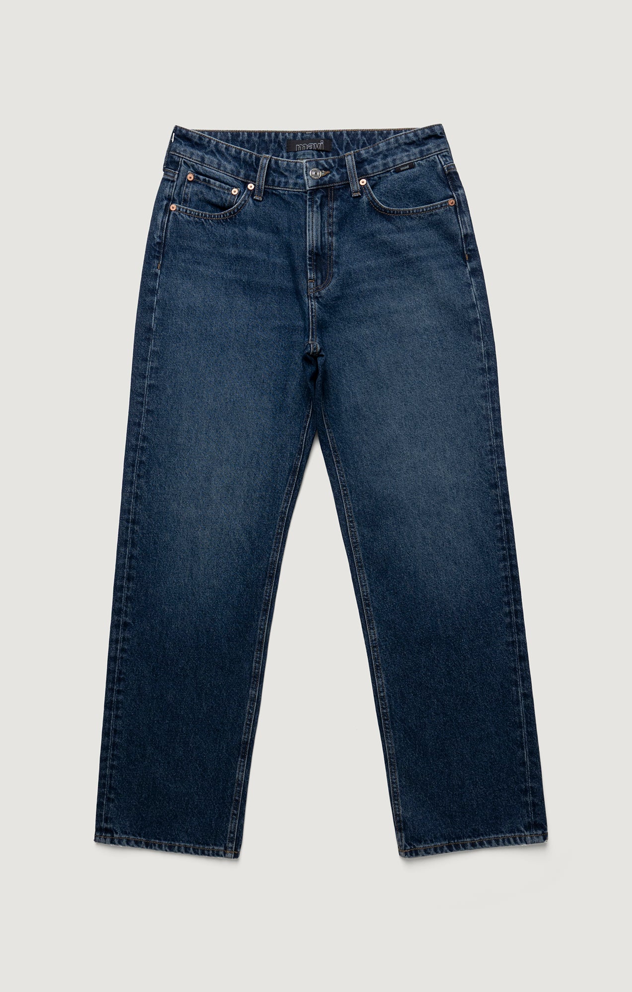 SAVANNAH STRAIGHT LEG IN DEEP BRUSHED CLASSIC DENIM - Mavi Jeans
