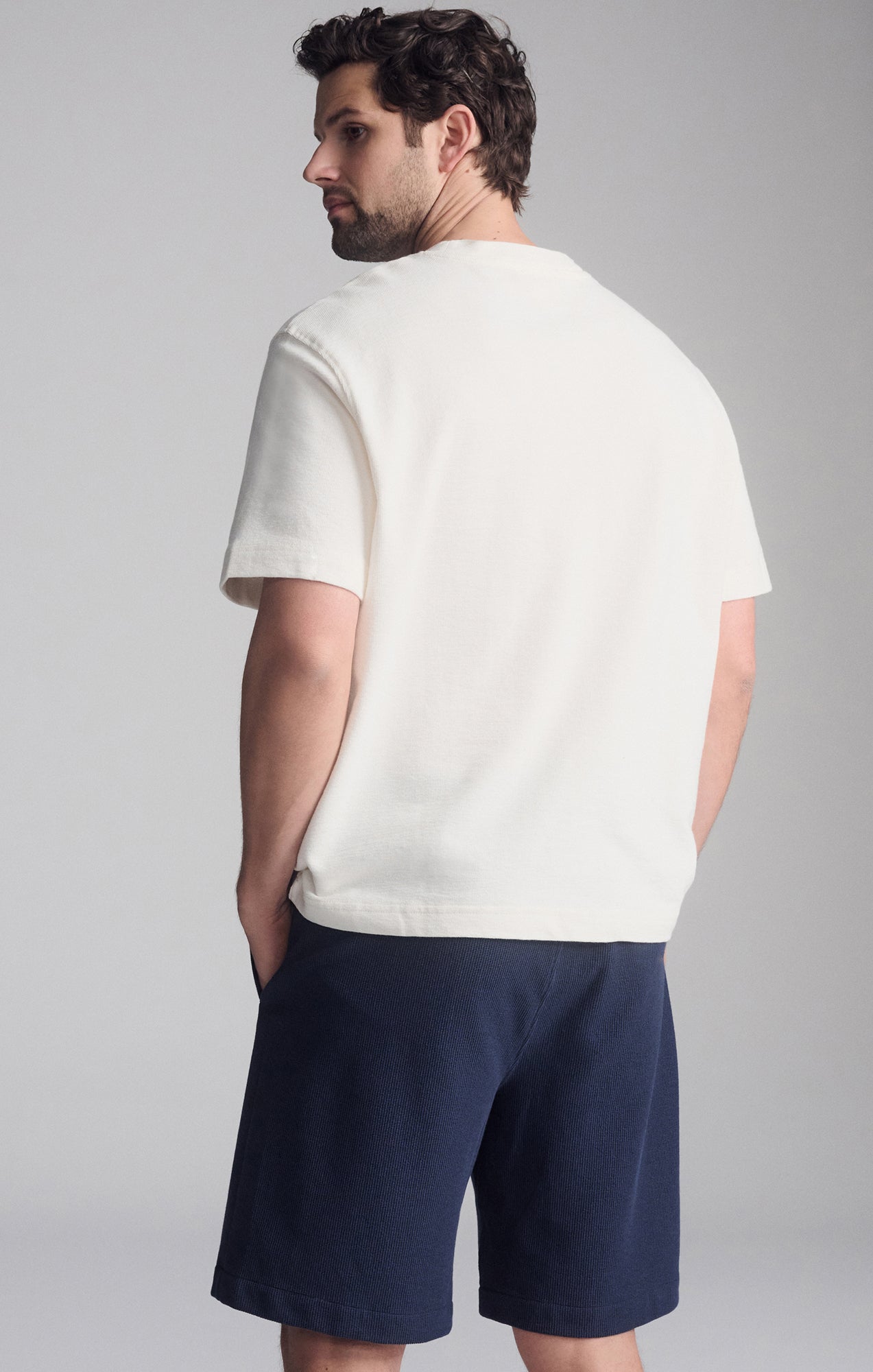 DRAWSTRING SHORTS IN PEACOAT - Mavi Jeans