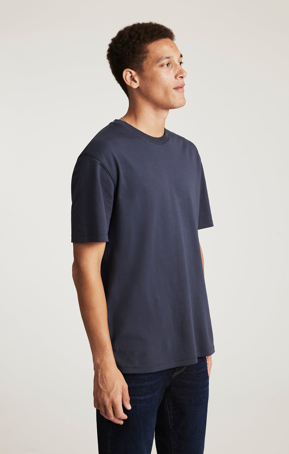 MAVI LOGO T-SHIRT IN PARISIAN NIGHT - Mavi Jeans
