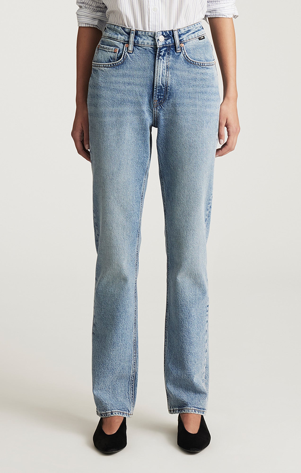 NEW YORK STRAIGHT LEG IN DARK VINTAGE CLASSIC BLUE - Mavi Jeans