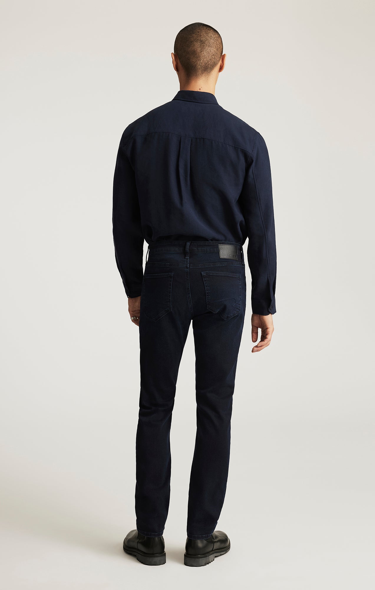 JAKE SLIM LEG IN INK BRUSHED SUPERMOVE - Mavi Jeans
