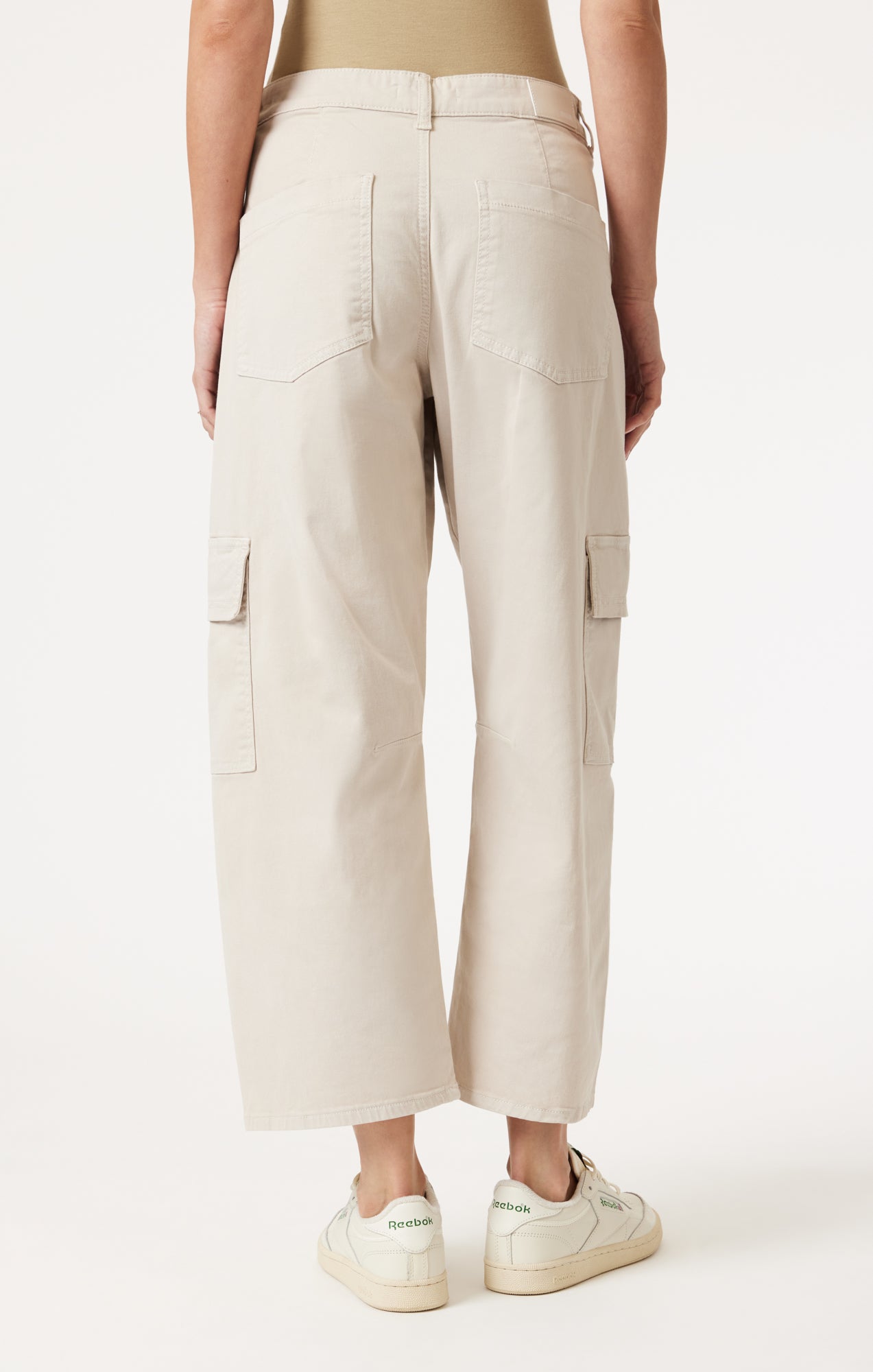 VINNIE BARREL CARGO IN FROST CASUAL TWILL - Mavi Jeans