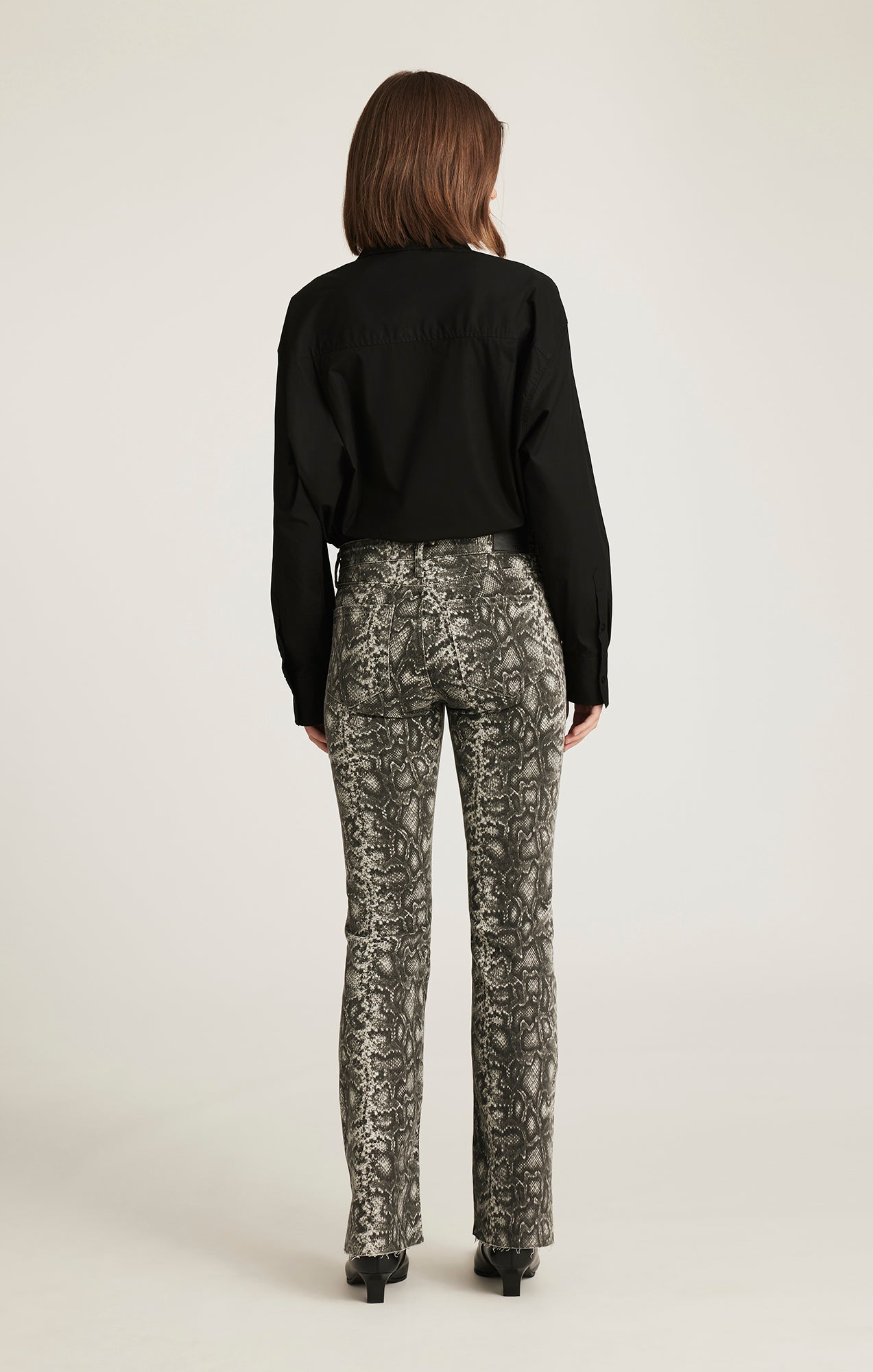 VICKY BOOTCUT IN SMOKE SNAKE DENIM - Mavi Jeans