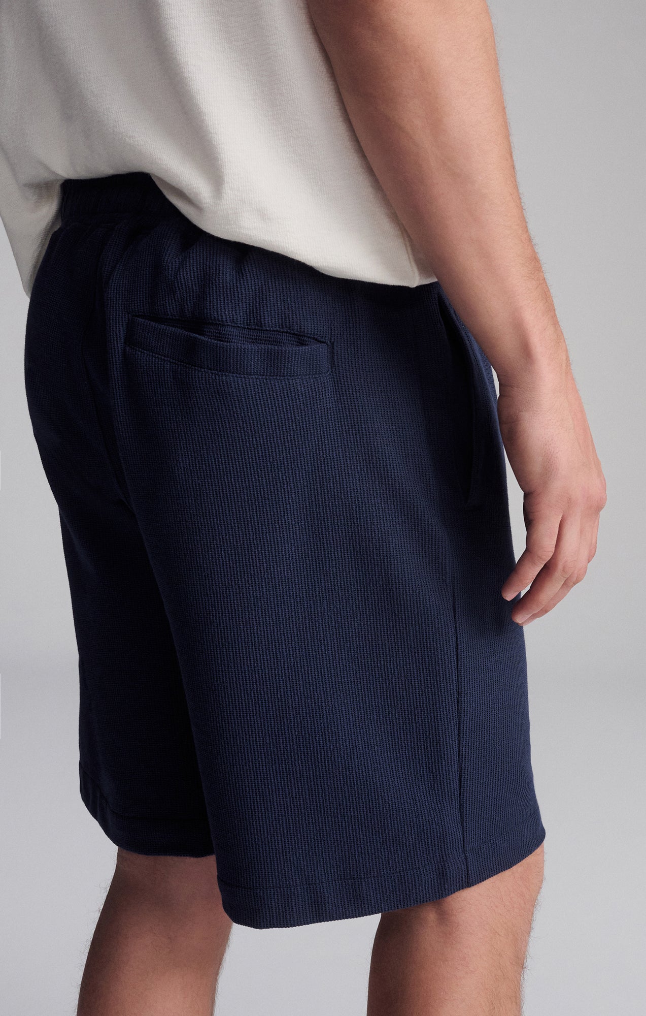 DRAWSTRING SHORTS IN PEACOAT - Mavi Jeans