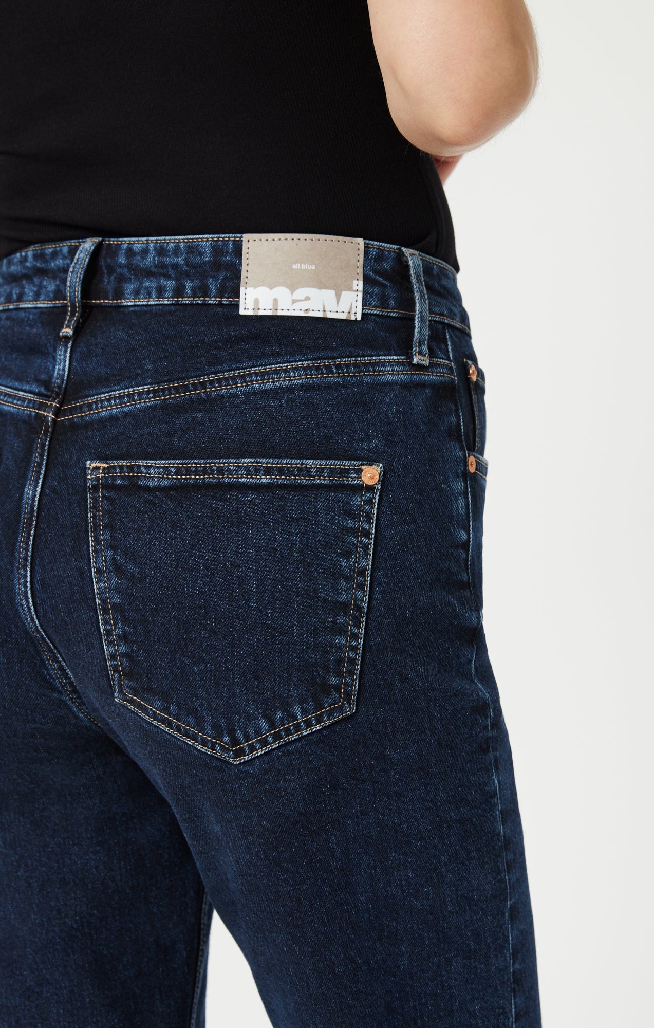 SAVANNAH STRAIGHT LEG IN MIDNIGHT CLASSIC BLUE - Mavi Jeans