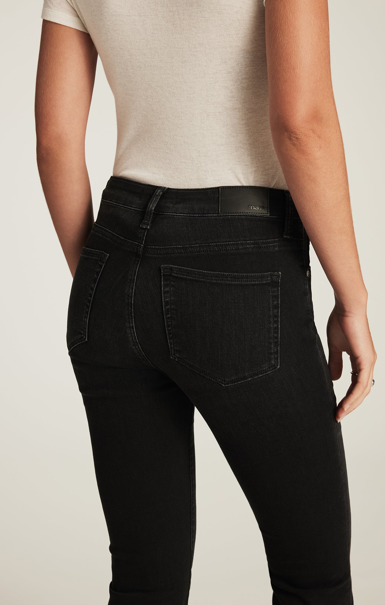 SYDNEY FLARE IN DARK SMOKE FEATHER BLUE - Mavi Jeans