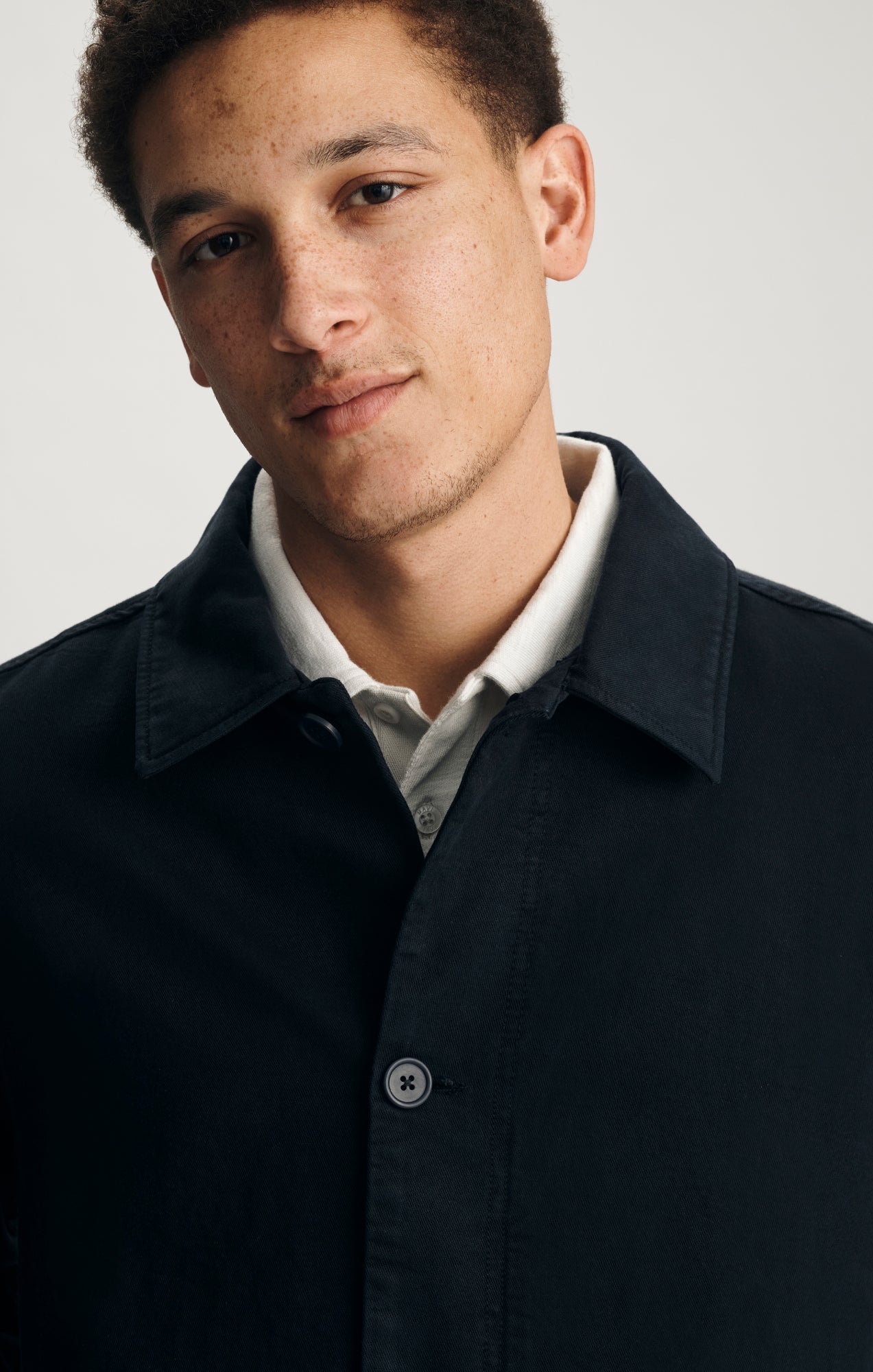 TENCEL™ OVERSHIRT IN NIGHT SKY - Mavi Jeans