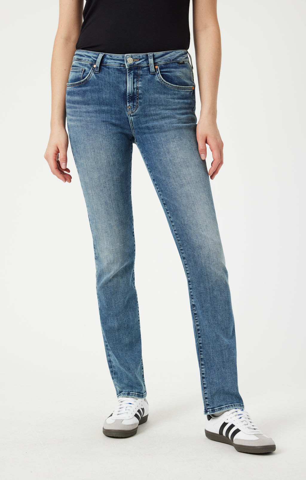 KENDRA STRAIGHT LEG IN LIGHT USED FLEX BLUE - Mavi Jeans