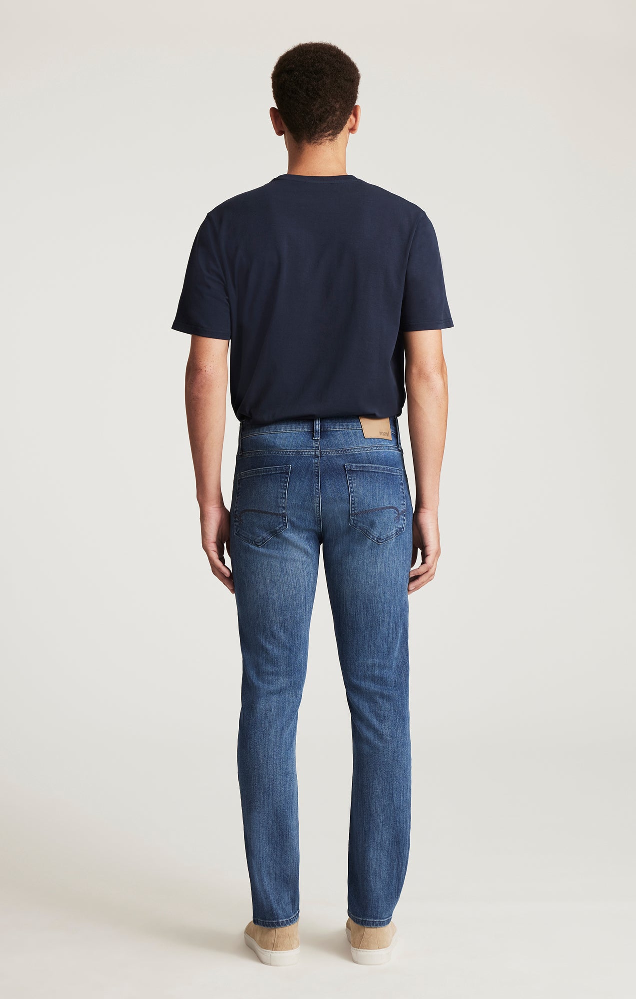JAKE SLIM LEG IN MID BRUSHED WILLIAMSBURG - Mavi Jeans