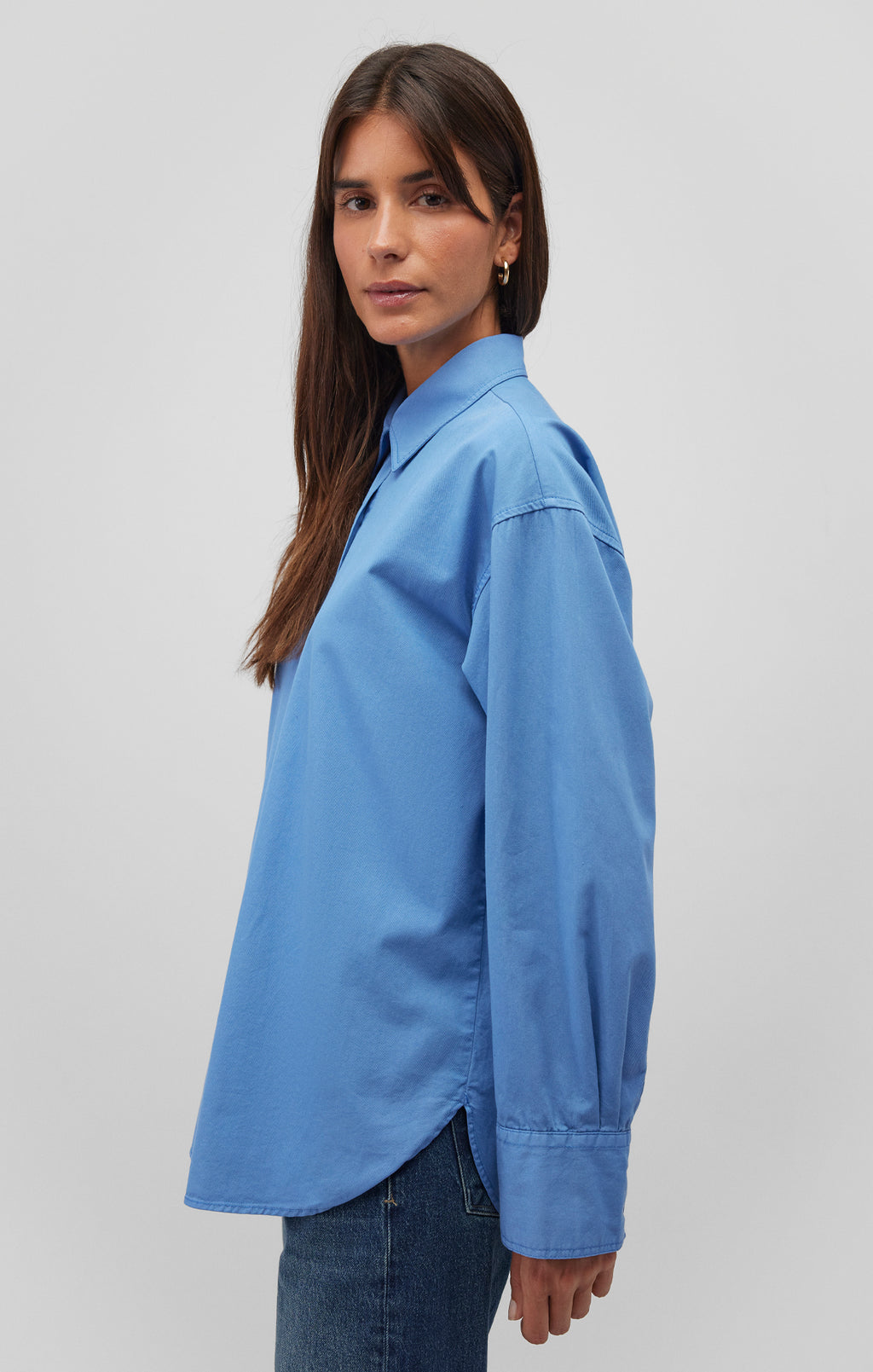 LONG SLEEVE BUTTON-UP SHIRT IN EBB AND FLOW - Mavi Jeans