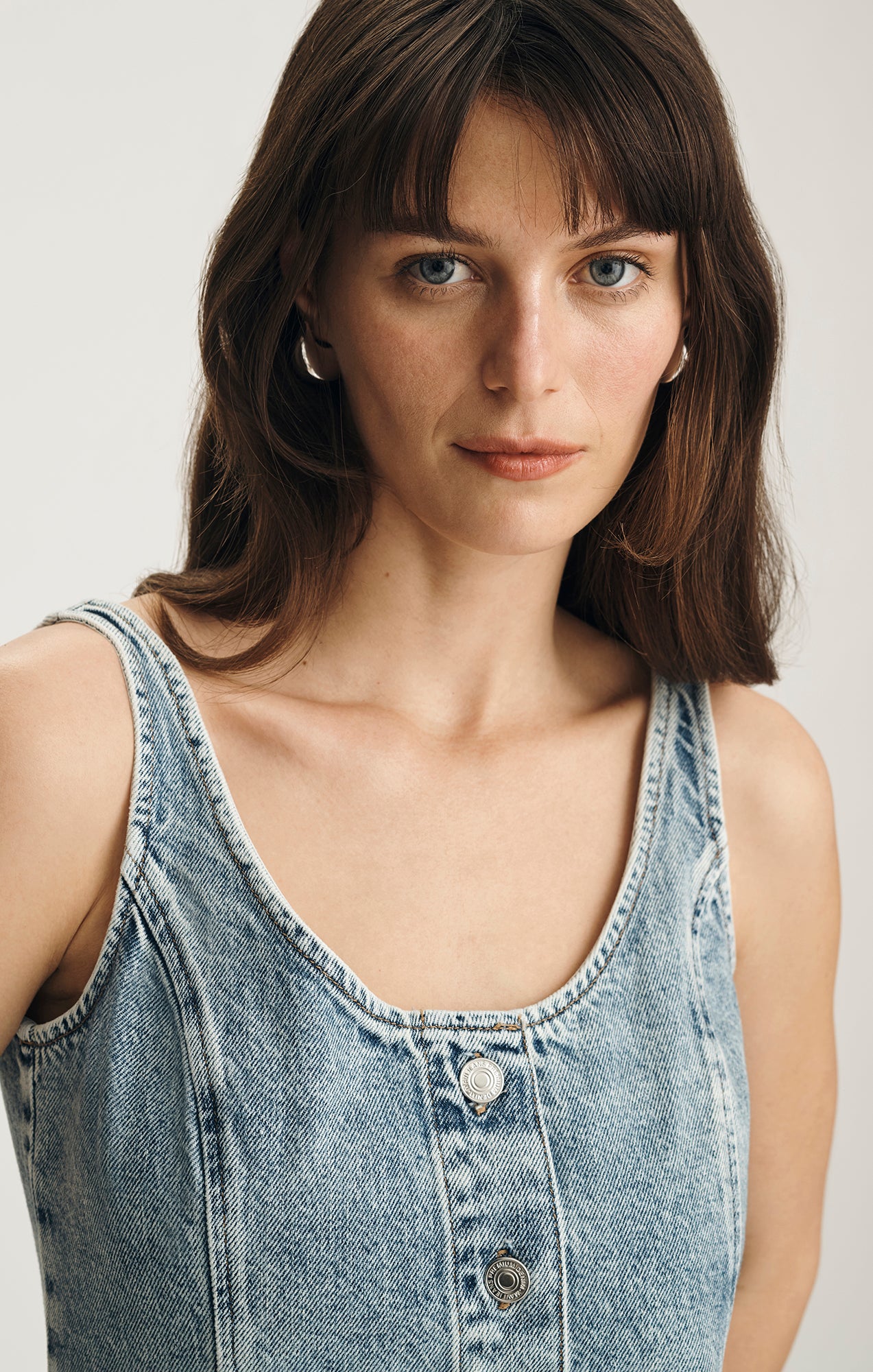 MARA DENIM DRESS IN LIGHT DENIM - Mavi Jeans