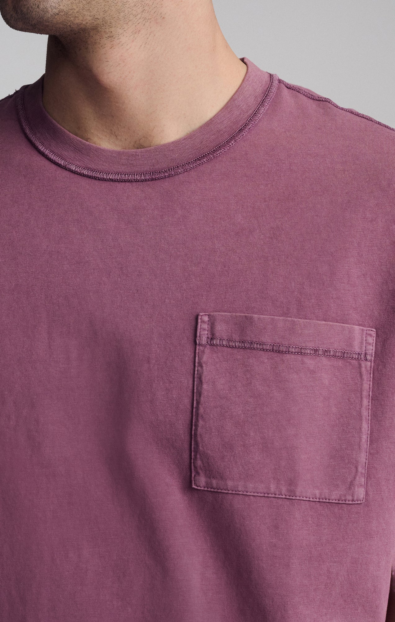 POCKET T-SHIRT IN TOADSTOOL - Mavi Jeans