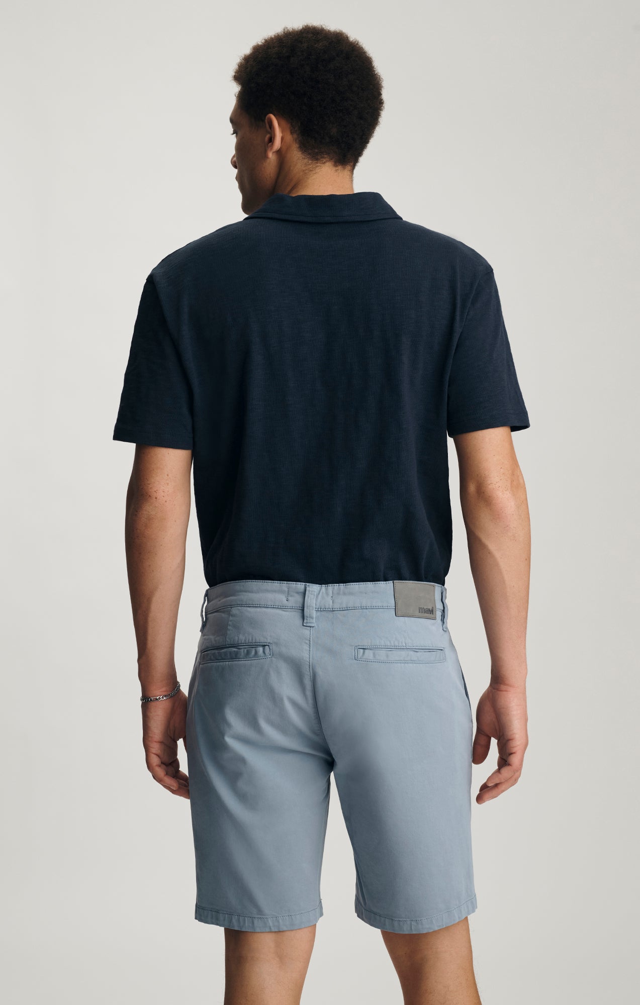 JACOB SHORTS IN FLOATY BLUE TWILL - Mavi Jeans