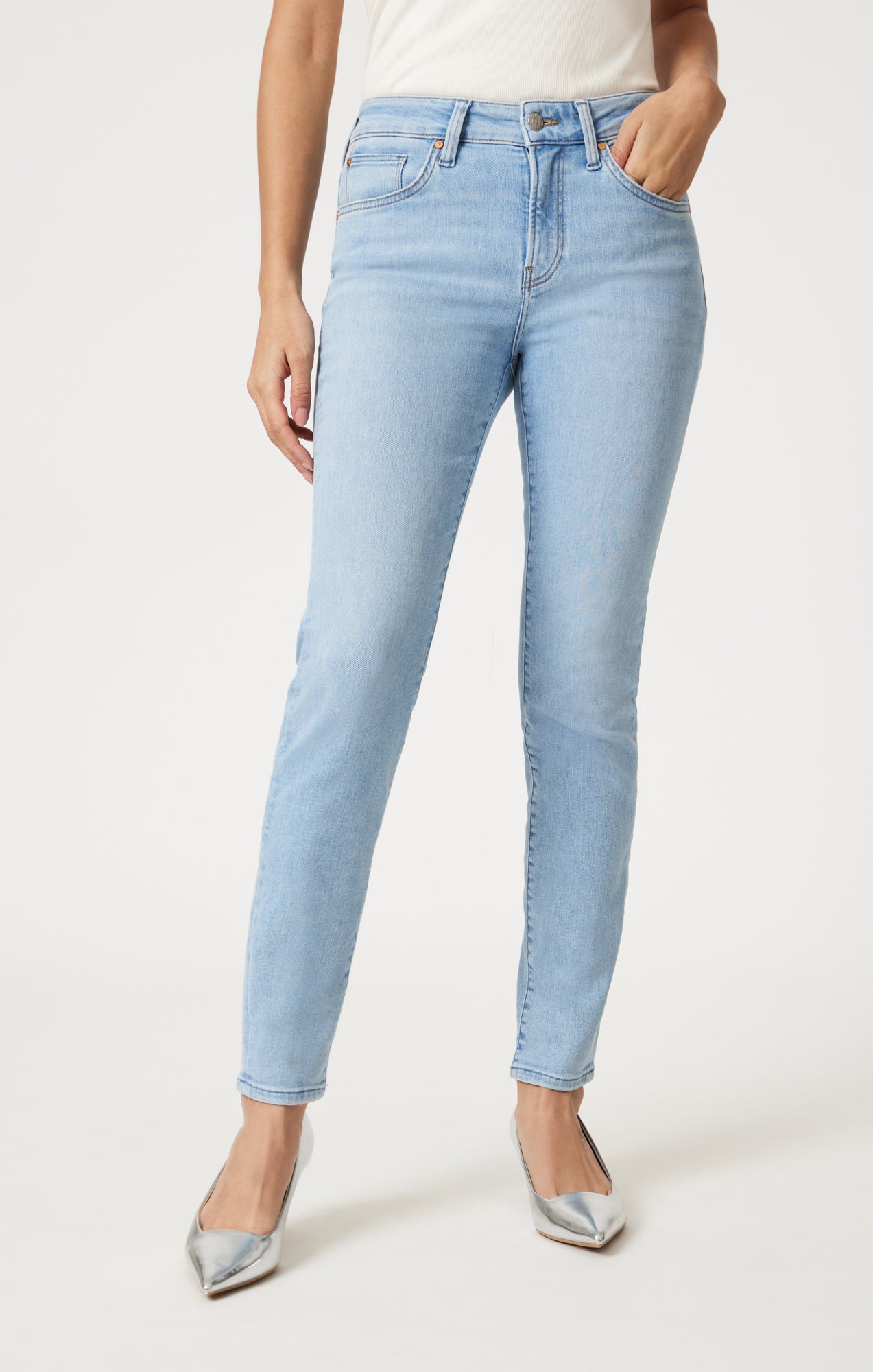 TESS SKINNY IN LIGHT FLEX BLUE - Mavi Jeans
