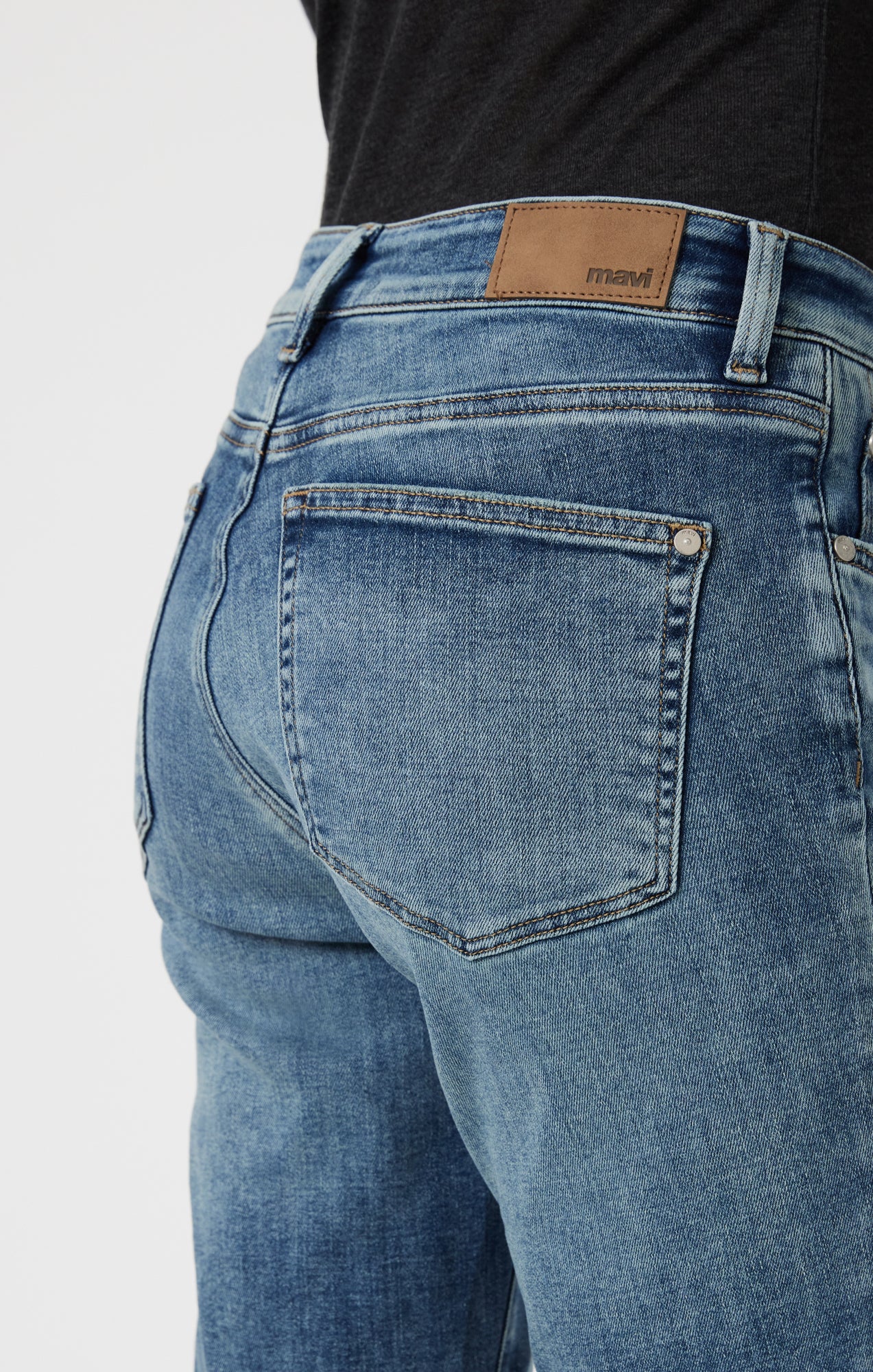 KATHLEEN SLIM BOYFRIEND IN LIGHT USED FEATHER BLUE - Mavi Jeans