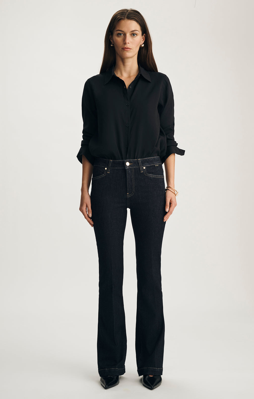 SYDNEY FLARE IN RINSE GOLD PREMIUM