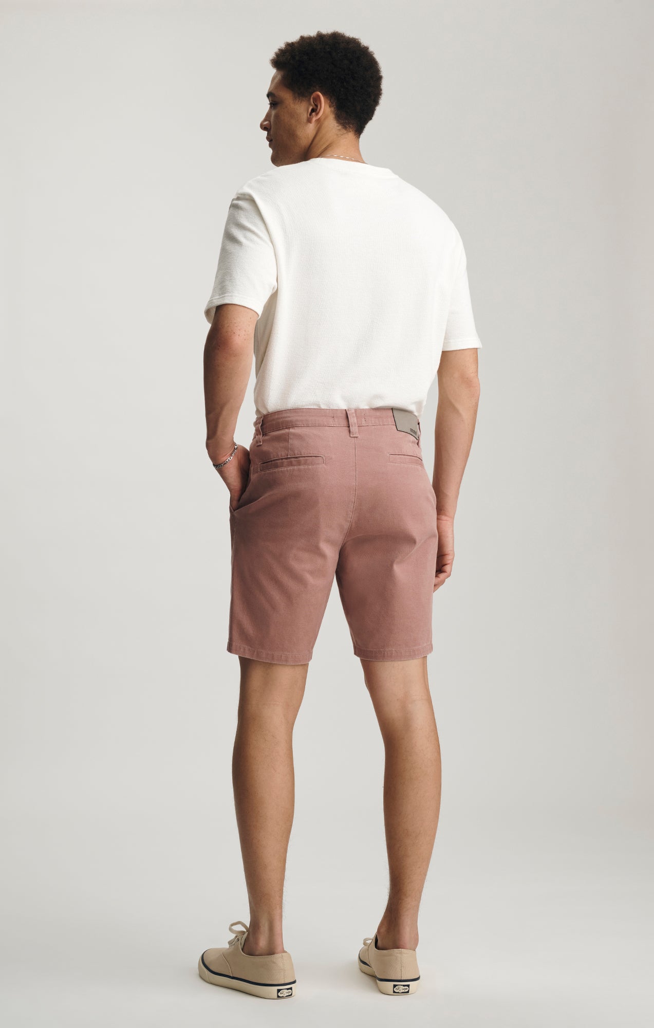 NOAH SHORTS IN ROSE VINTAGE COLORED - Mavi Jeans