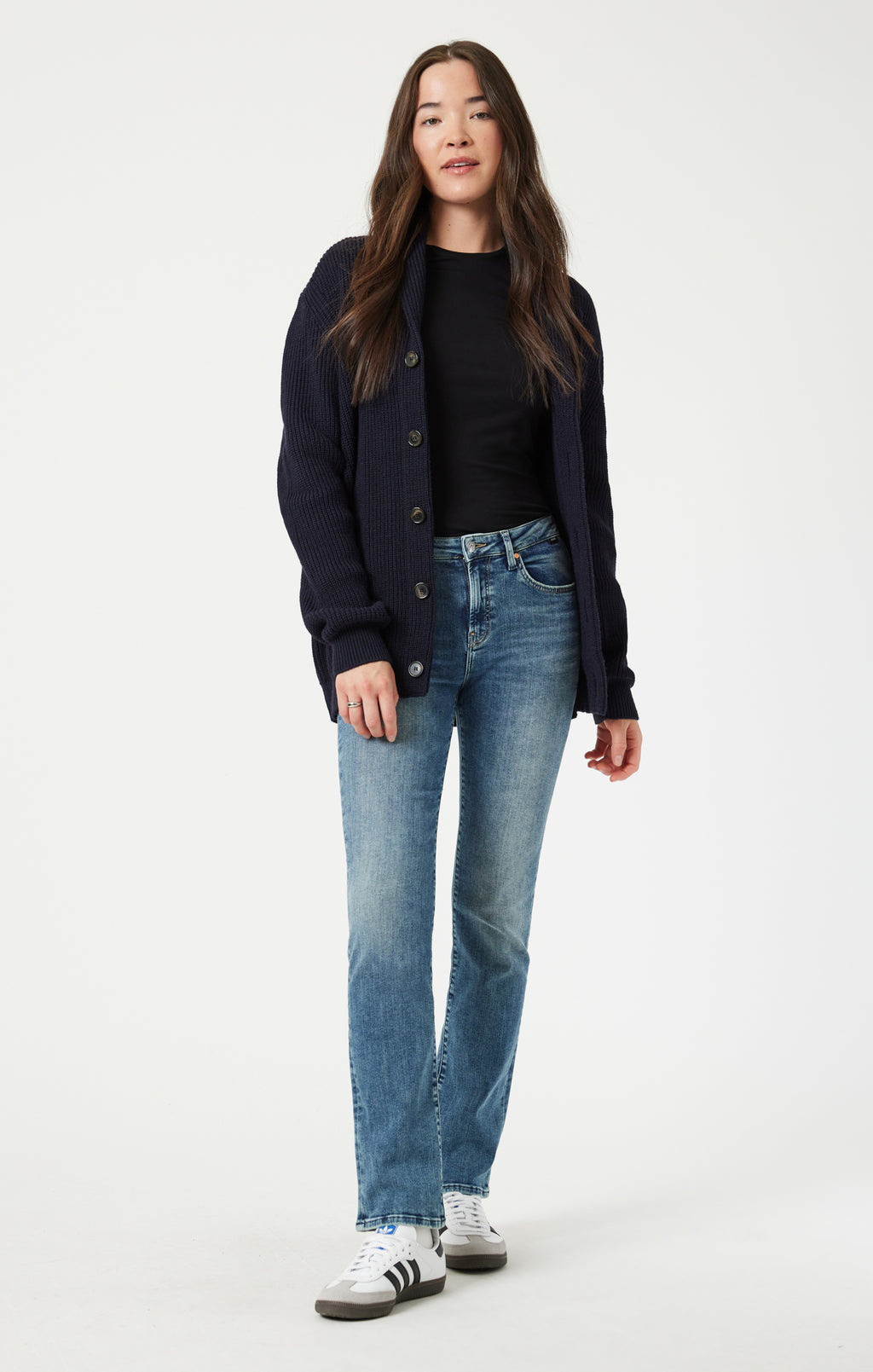 KENDRA STRAIGHT LEG IN LIGHT USED FLEX BLUE - Mavi Jeans