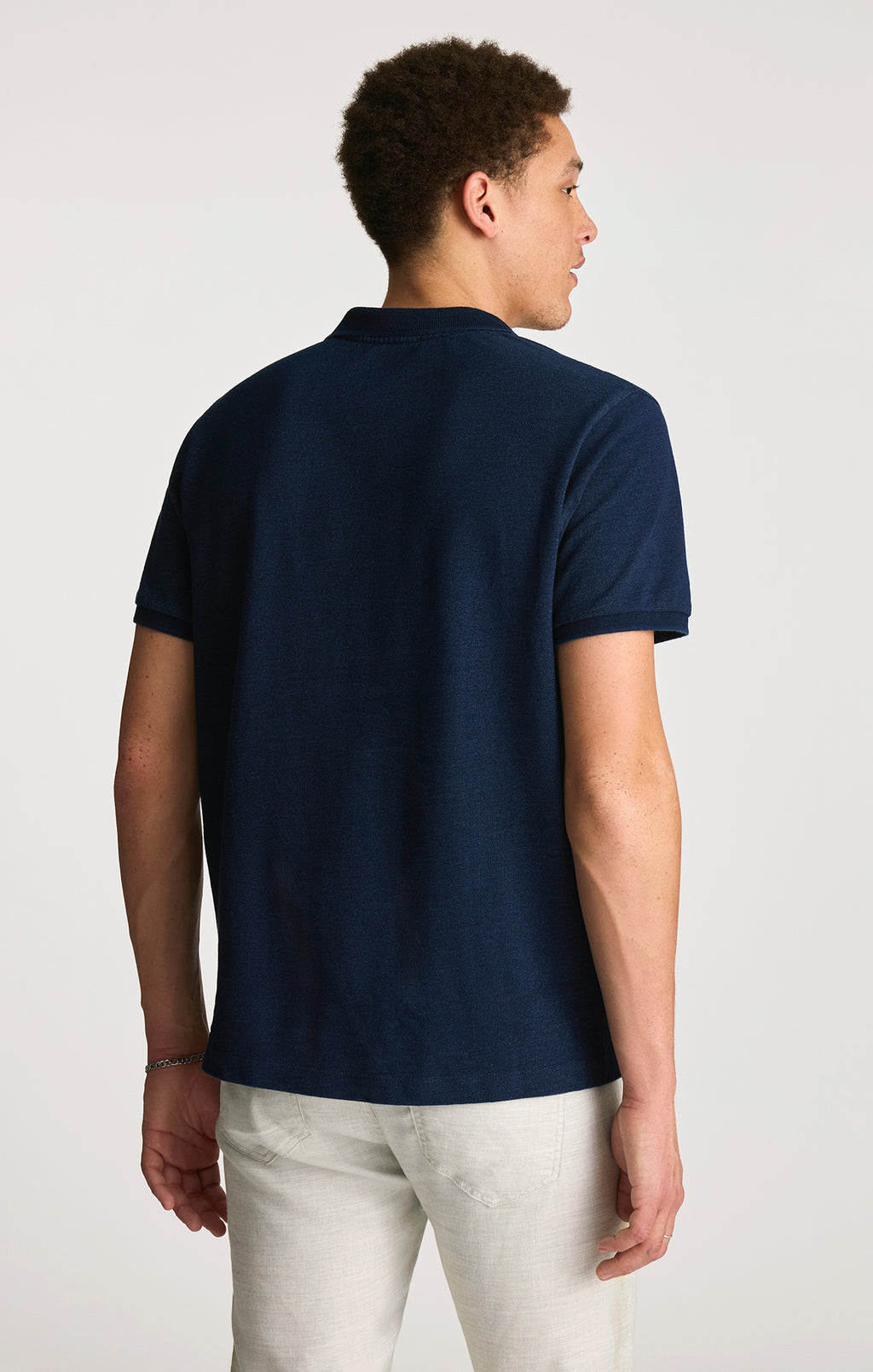 POLO T-SHIRT IN INDIGO - Mavi Jeans