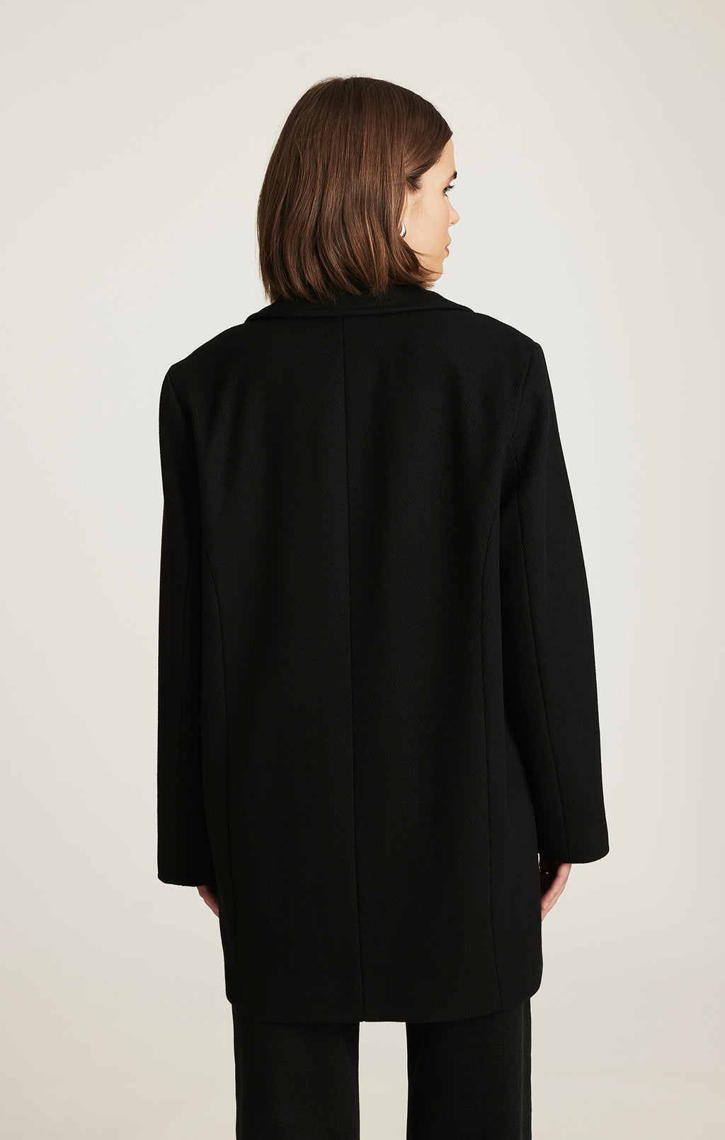 EDITION PEACOAT IN BLACK - Mavi Jeans