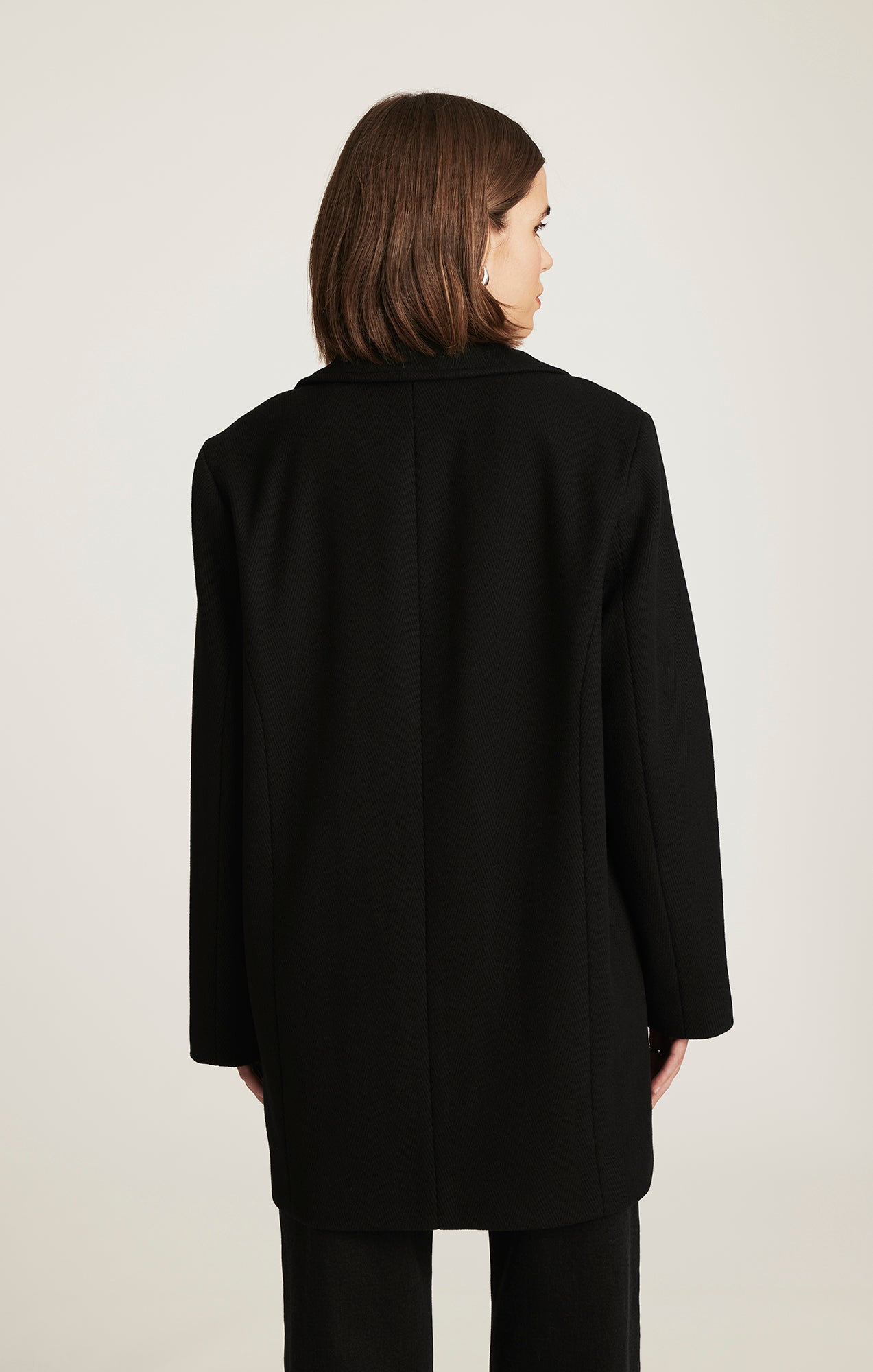 EDITION PEACOAT IN BLACK - Mavi Jeans