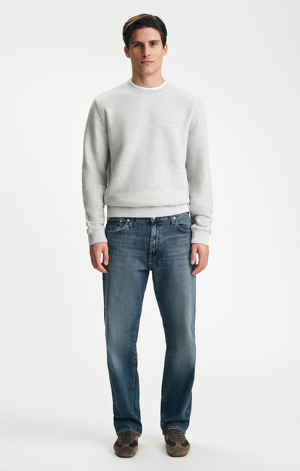 MARCEL LOOSE STRAIGHT LEG IN MID USED CLASSIC BLUE - Mavi Jeans