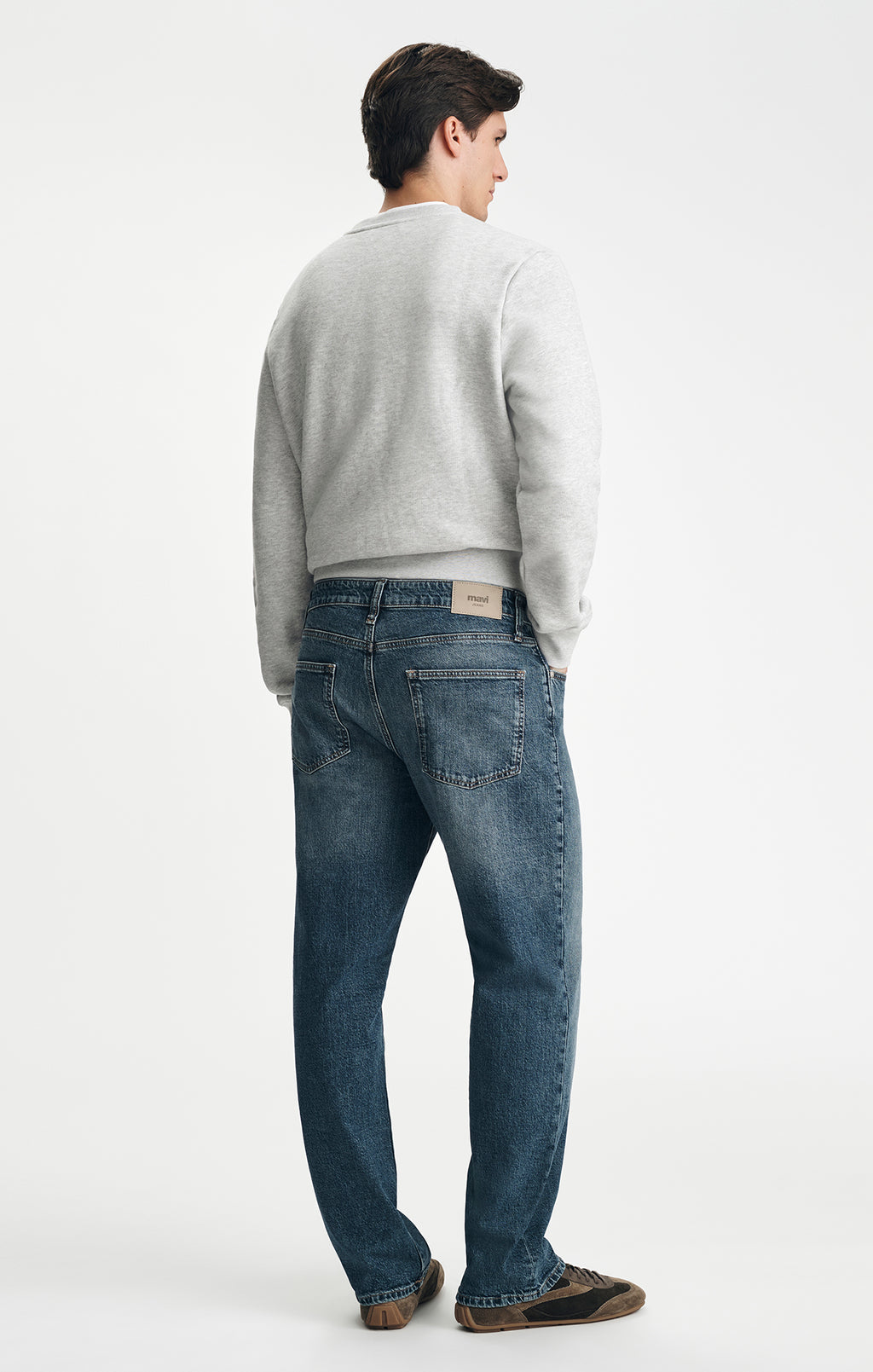 MARCEL LOOSE STRAIGHT LEG IN MID USED CLASSIC BLUE - Mavi Jeans