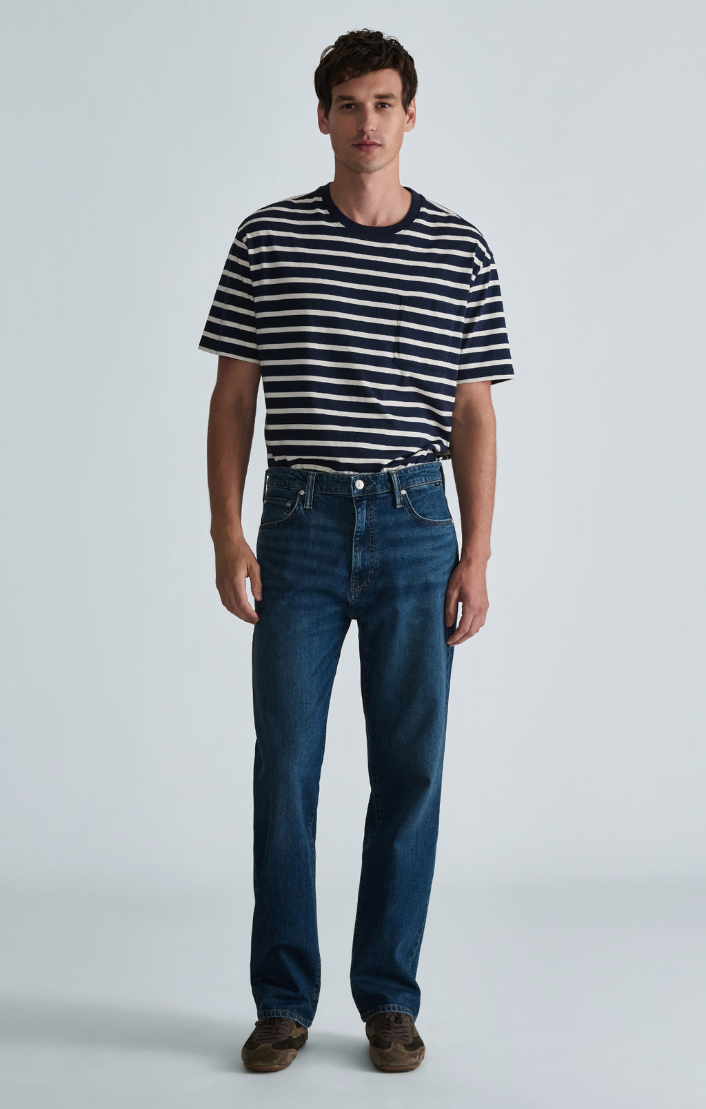MARCEL LOOSE STRAIGHT LEG IN DARK INDIGO CLASSIC BLUE - Mavi Jeans