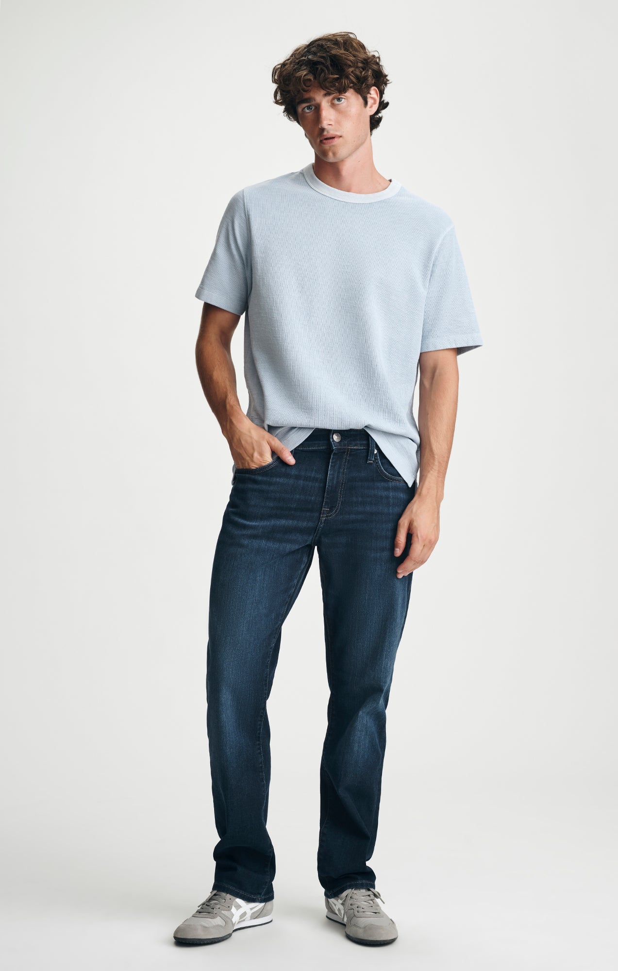 MATT RELAXED STRAIGHT LEG IN MIDNIGHT BRUSHED WILLIAMSBURG - Mavi Jeans