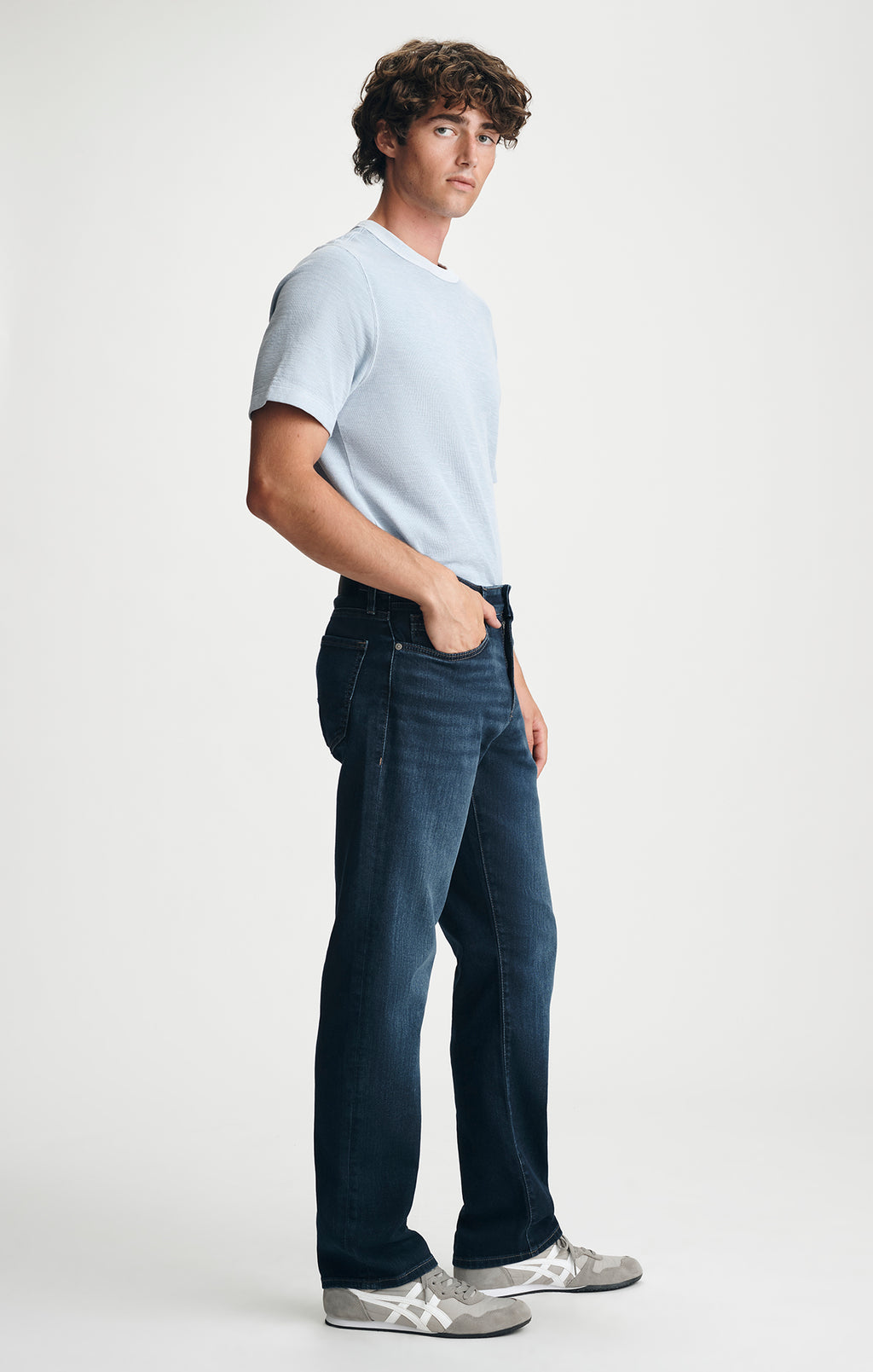 MATT RELAXED STRAIGHT LEG IN MIDNIGHT BRUSHED WILLIAMSBURG - Mavi Jeans