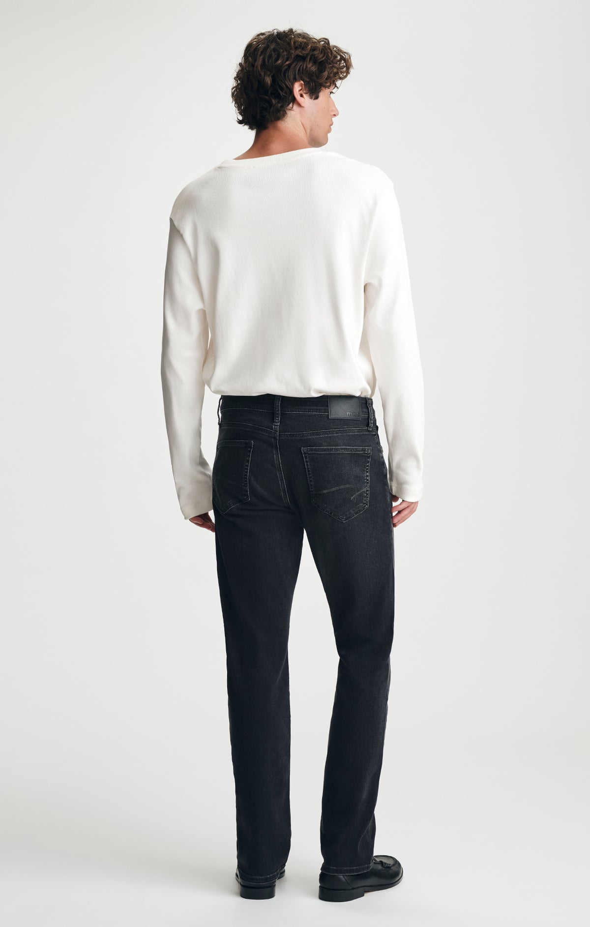MATT RELAXED STRAIGHT LEG IN SMOKE BRUSHED FEATHER BLUE - Mavi Jeans