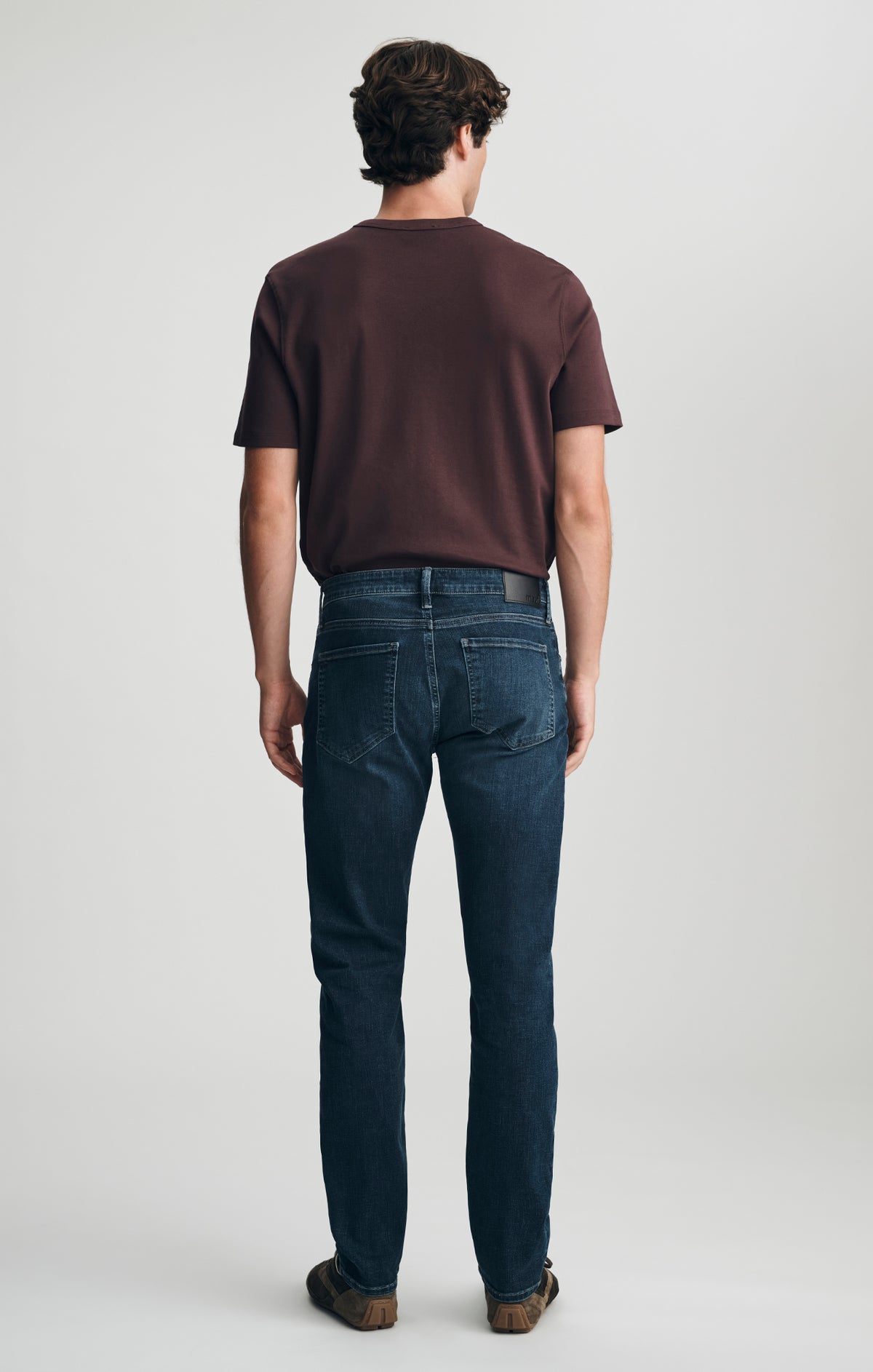 MARCUS SLIM STRAIGHT LEG IN DARK USED ORGANIC VINTAGE - Mavi Jeans