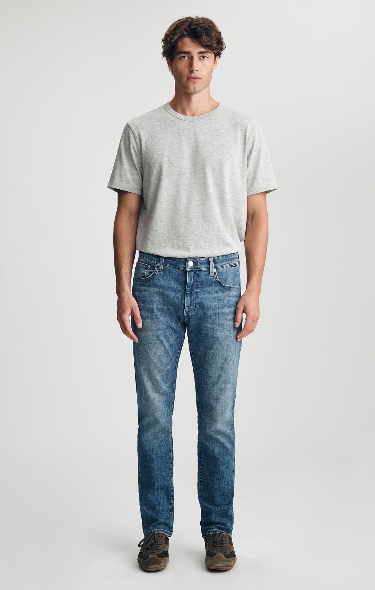 MARCUS SLIM STRAIGHT LEG IN MID BRUSHED CLASSIC VINTAGE - Mavi Jeans