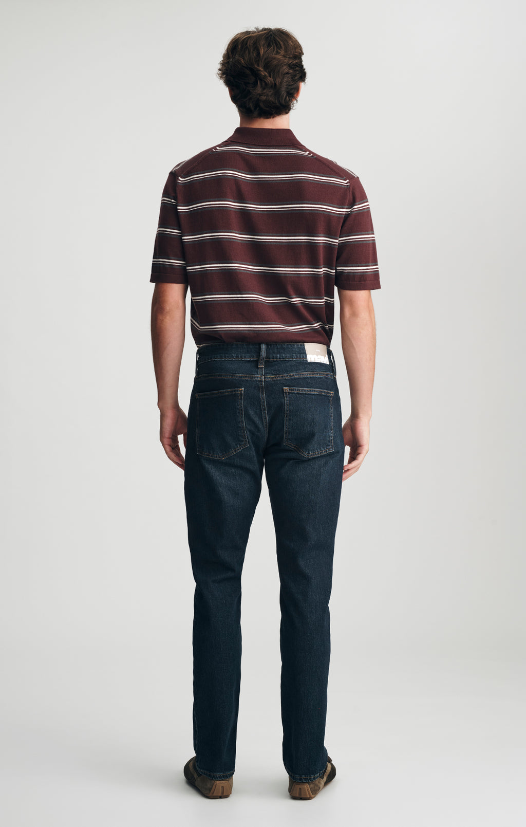 MARCUS SLIM STRAIGHT LEG IN DEEP USED CLASSIC BLUE - Mavi Jeans