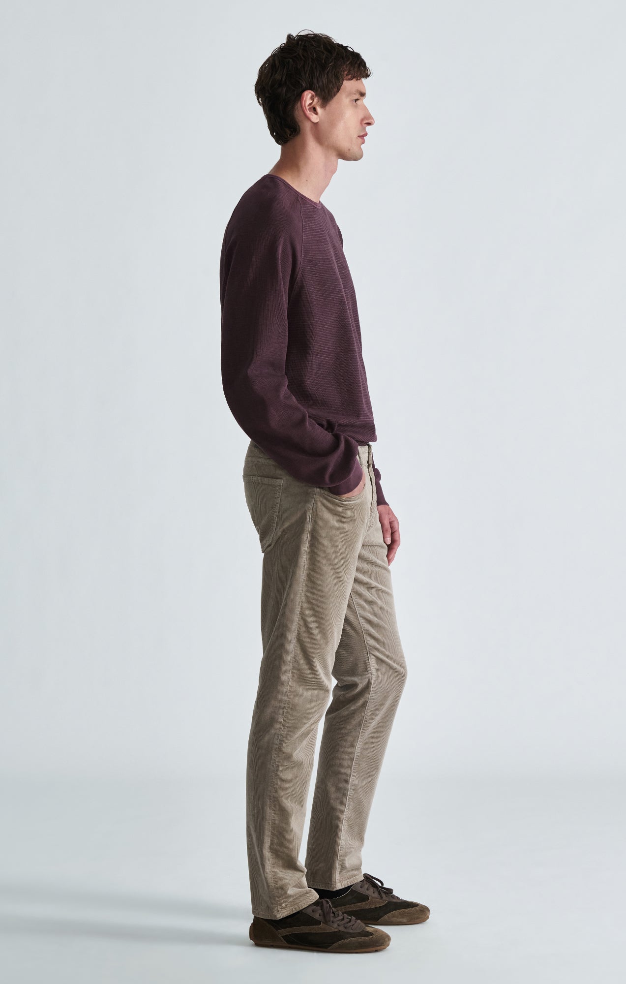 MARCUS SLIM STRAIGHT LEG IN SENECA ROCK CORD - Mavi Jeans