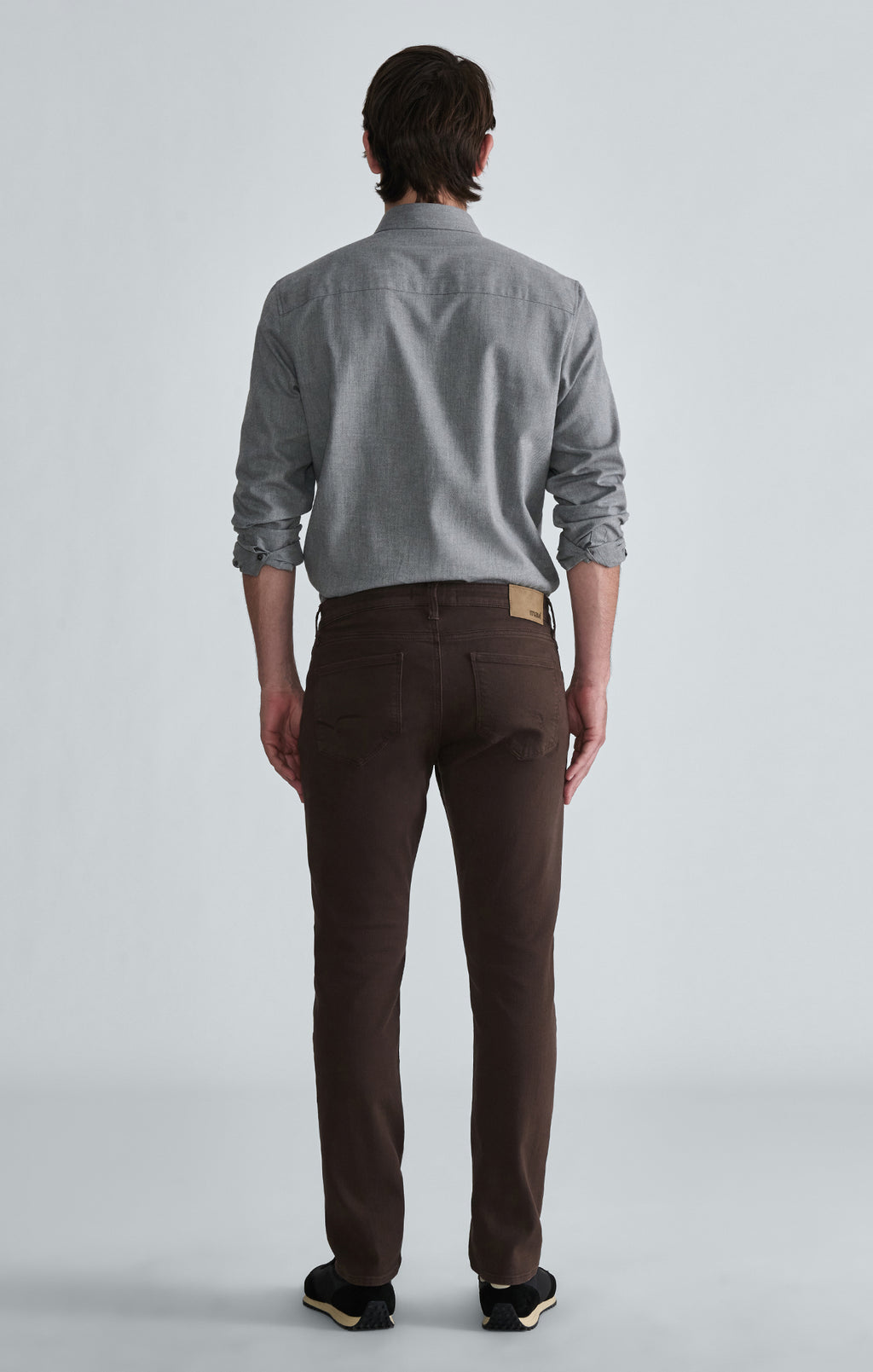 MARCUS SLIM STRAIGHT LEG IN BROWN DENIM - Mavi Jeans