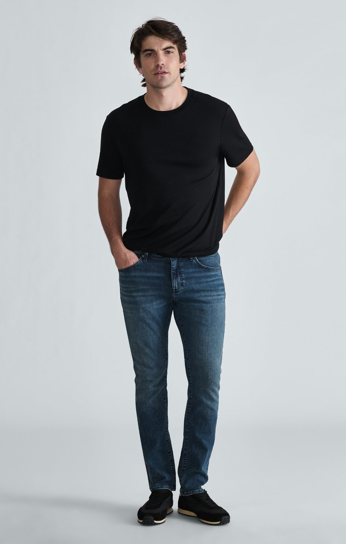 JAKE SLIM LEG IN INK USED ORGANIC VINTAGE - Mavi Jeans