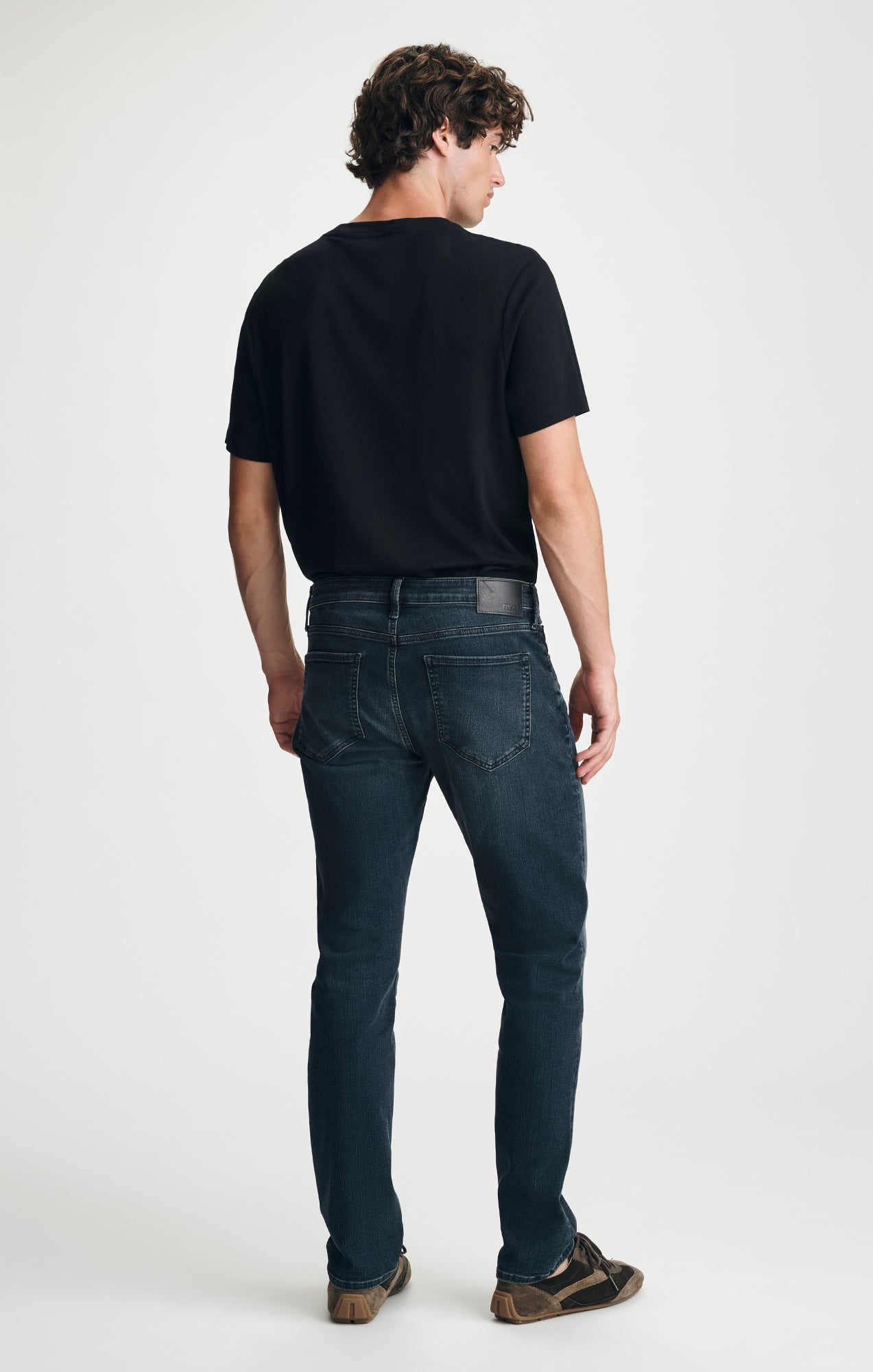 JAKE SLIM LEG IN DARK USED ORGANIC VINTAGE - Mavi Jeans