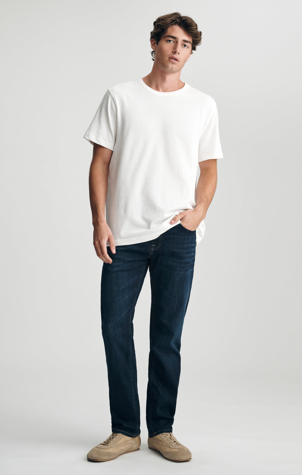 ZACH STRAIGHT LEG IN DARK BLUE NASHVILLE - Mavi Jeans