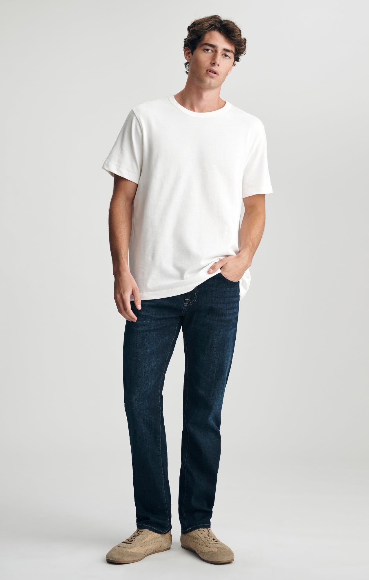 ZACH STRAIGHT LEG IN DARK BLUE NASHVILLE - Mavi Jeans