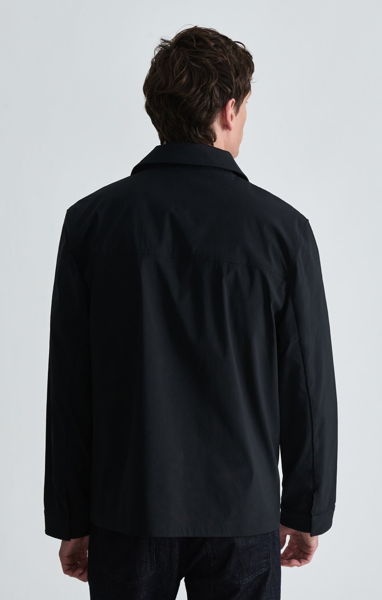 ZIP JACKET IN ANTHRACITE - Mavi Jeans